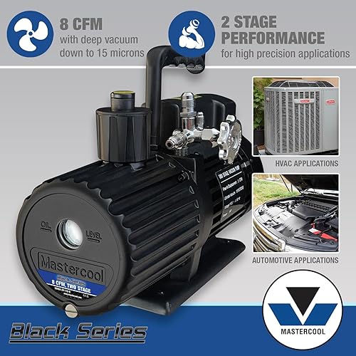 Vista 25 de Bomba de vacío de una sola etapa de 3 CFM 90062-B