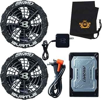 Amazon.co.jp: バートル BURTLE 2023年 19V バッテリー ファン