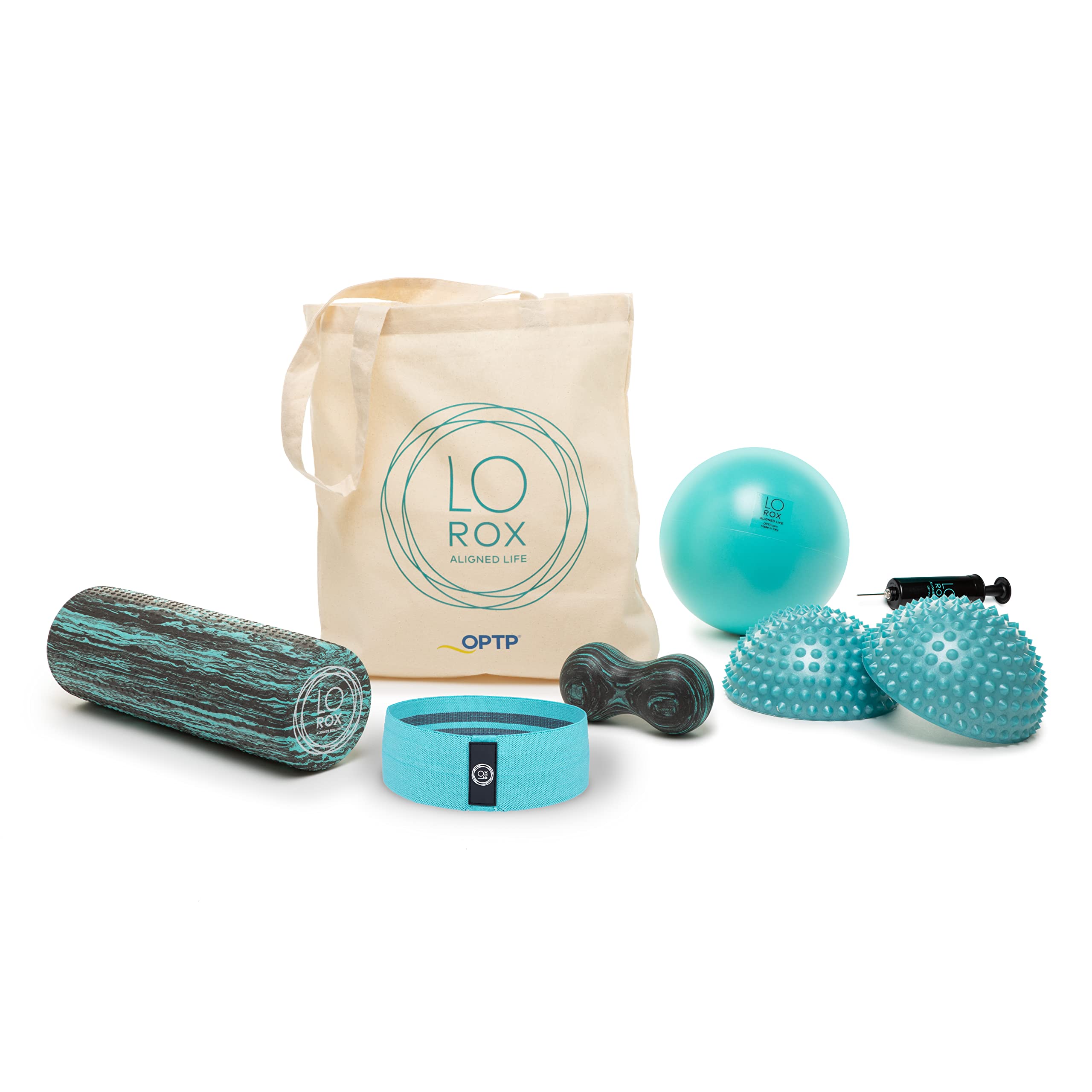 OPTP LO ROX Aligned Life Set and Kit - Exercise, Massage and self-Care Products from Lauren Roxburgh