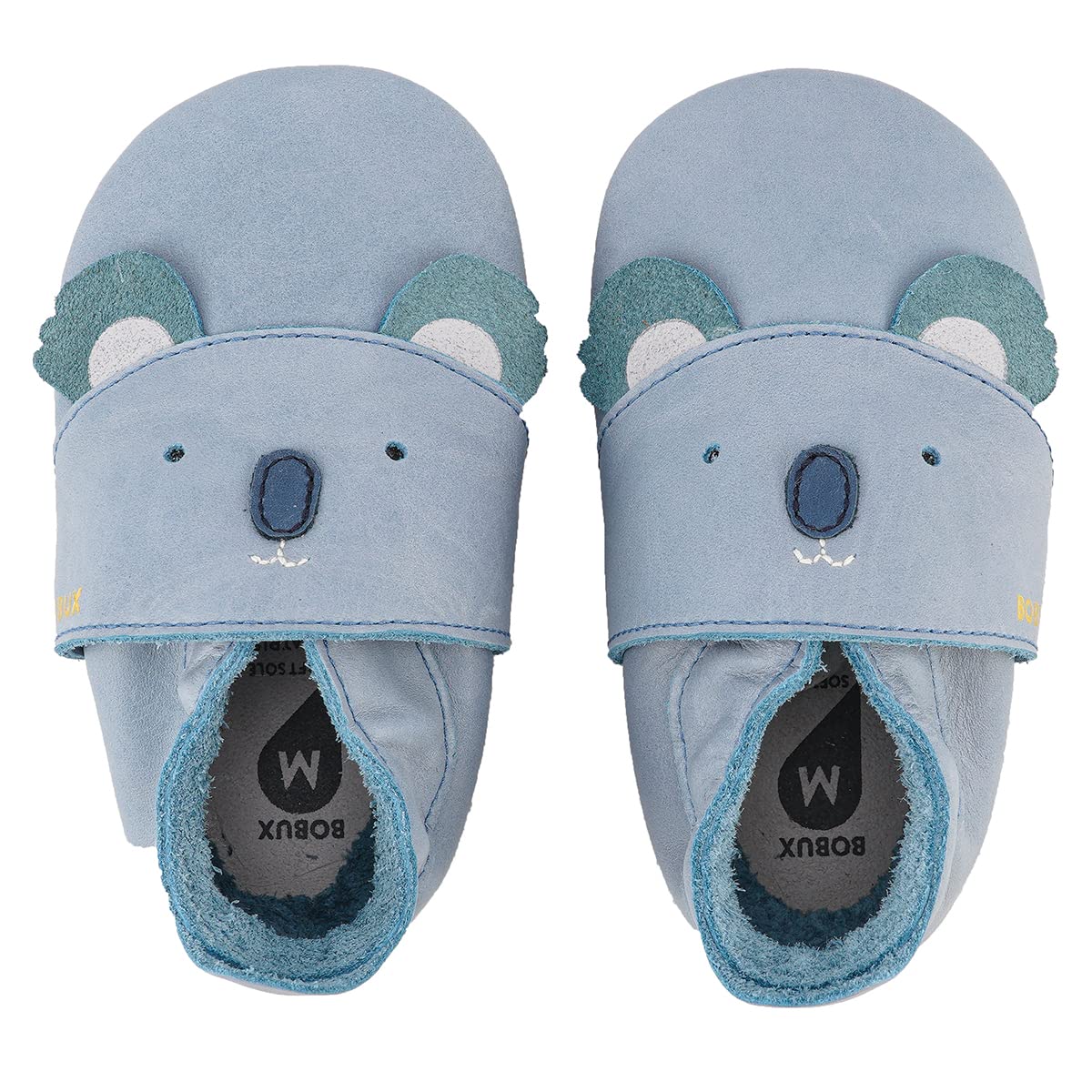 Bobux Soft Soles - Baby Slofjes Leer - Koko Slate - Maat