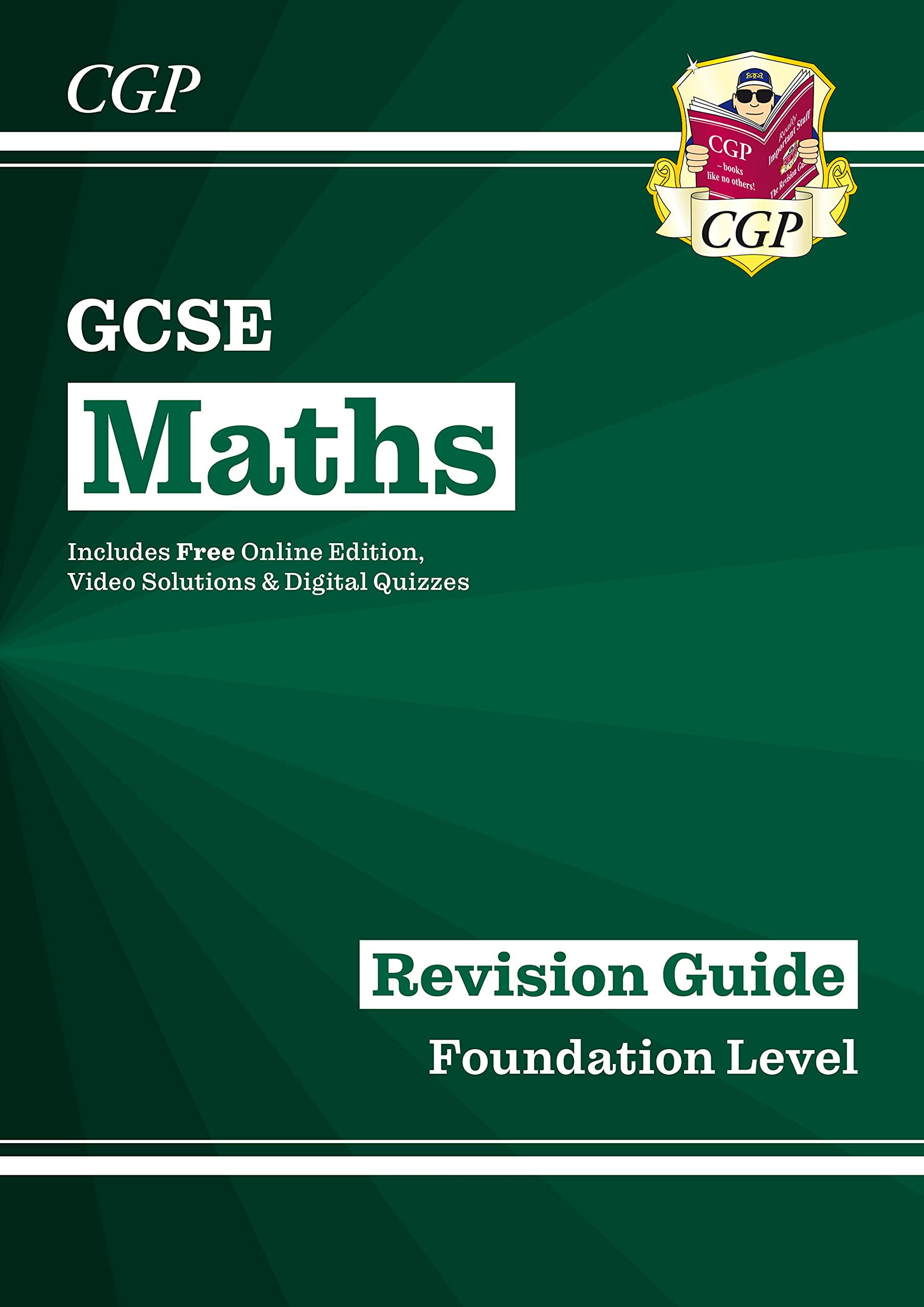 Coordination Group Publications Ltd (CGP) Maths Revision Guide: Foundation Inc Online Edition, Videos & Quizzes