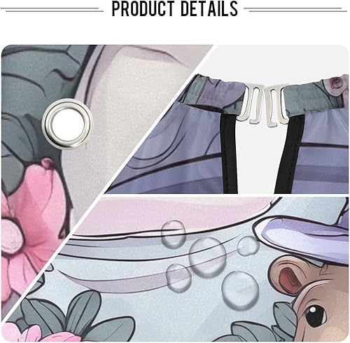 Miniatura 4 de Gatito lindo blanco y negro en el babero amarillo del tinte del pelo del cabo del corte de pelo, cliente del delantal del color del pelo