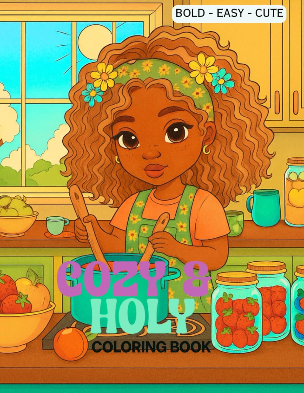 Cozy & Holy: Inspirational Coloring Book for Women