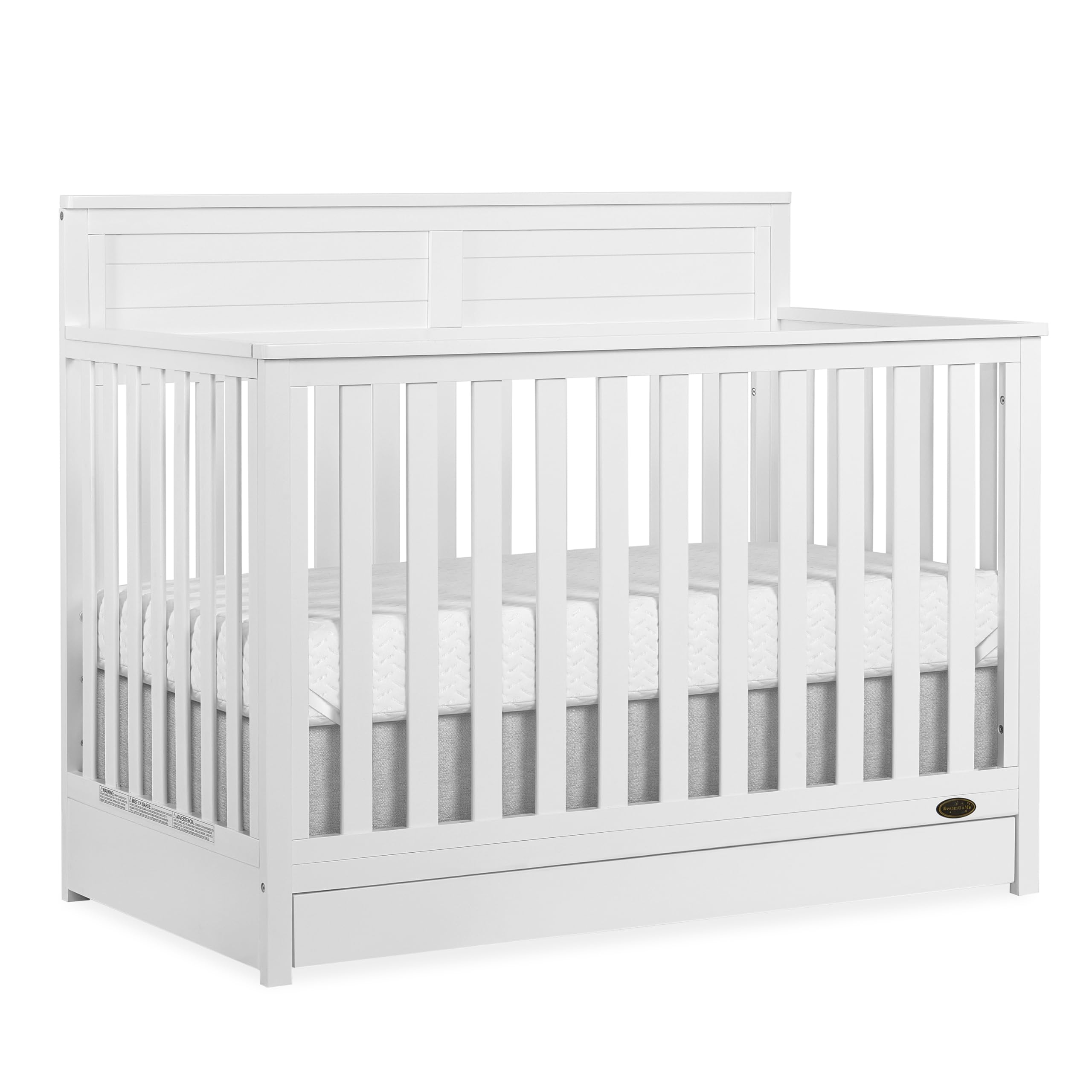 Dream On Me JPMA & Greenguard Gold Certified Reign 5 in 1 Convertible Crib