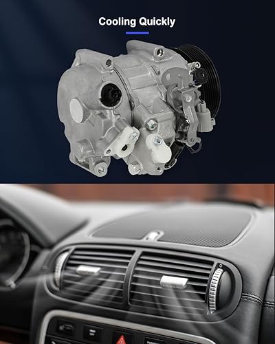 Miniatura 5 de ECCPP Compresor de AC con embrague 2012-2018 apto para Lexus ES350 3.5L CO 29042C compresor de CA