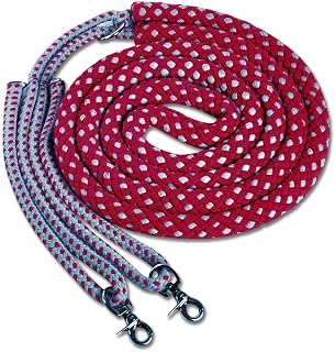 WALDHAUSEN Longierhilfe rot/grau Longiertrainingssystem Gr. Vollblut 031/36A