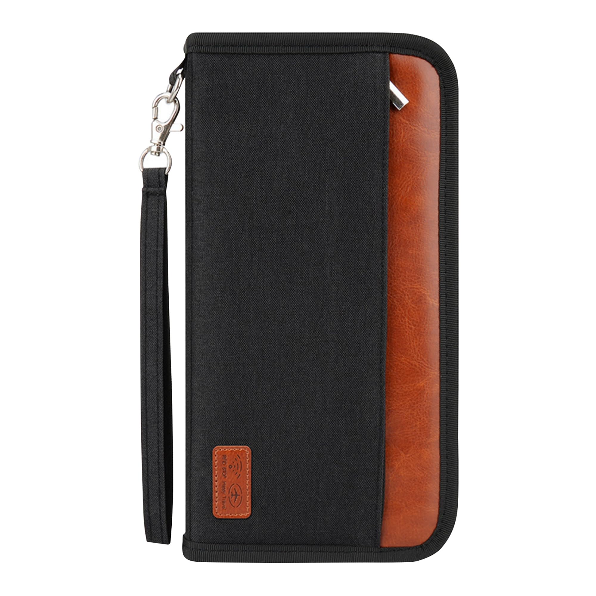 Passport Holder Family Travel Large RFID Blocking Passport Organizer by Boonbery