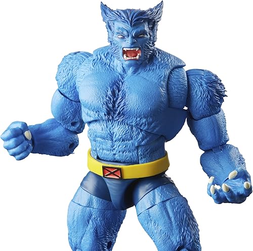 Miniatura 6 de Marvel Legends Series X-Men Beast - Figura de acción de 6 pulgadas, 4 años +, 5 accesorios