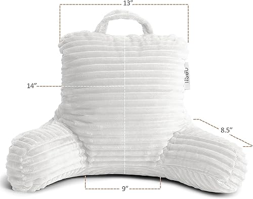 Miniatura 2 de Clara Clark Almohada de lectura para niños  Almohada de espalda para sentarse en la cama, almohadas de cama de felpa para sentarse en la cama,