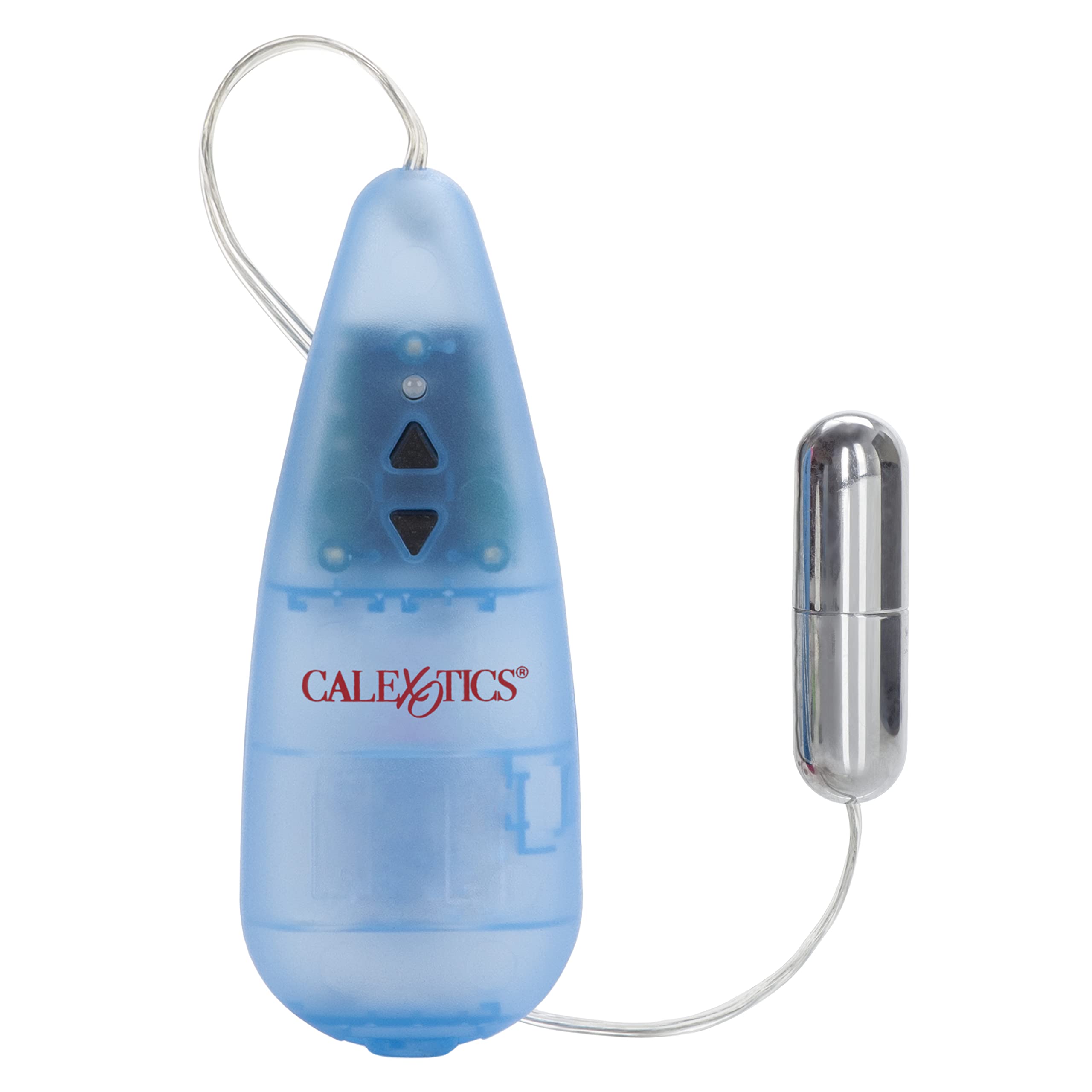 Pocket Exotics Impulse Slim Bullet Vibrator with 5 powerful functions of vibration and pulsation Silver SE-0054-30-3