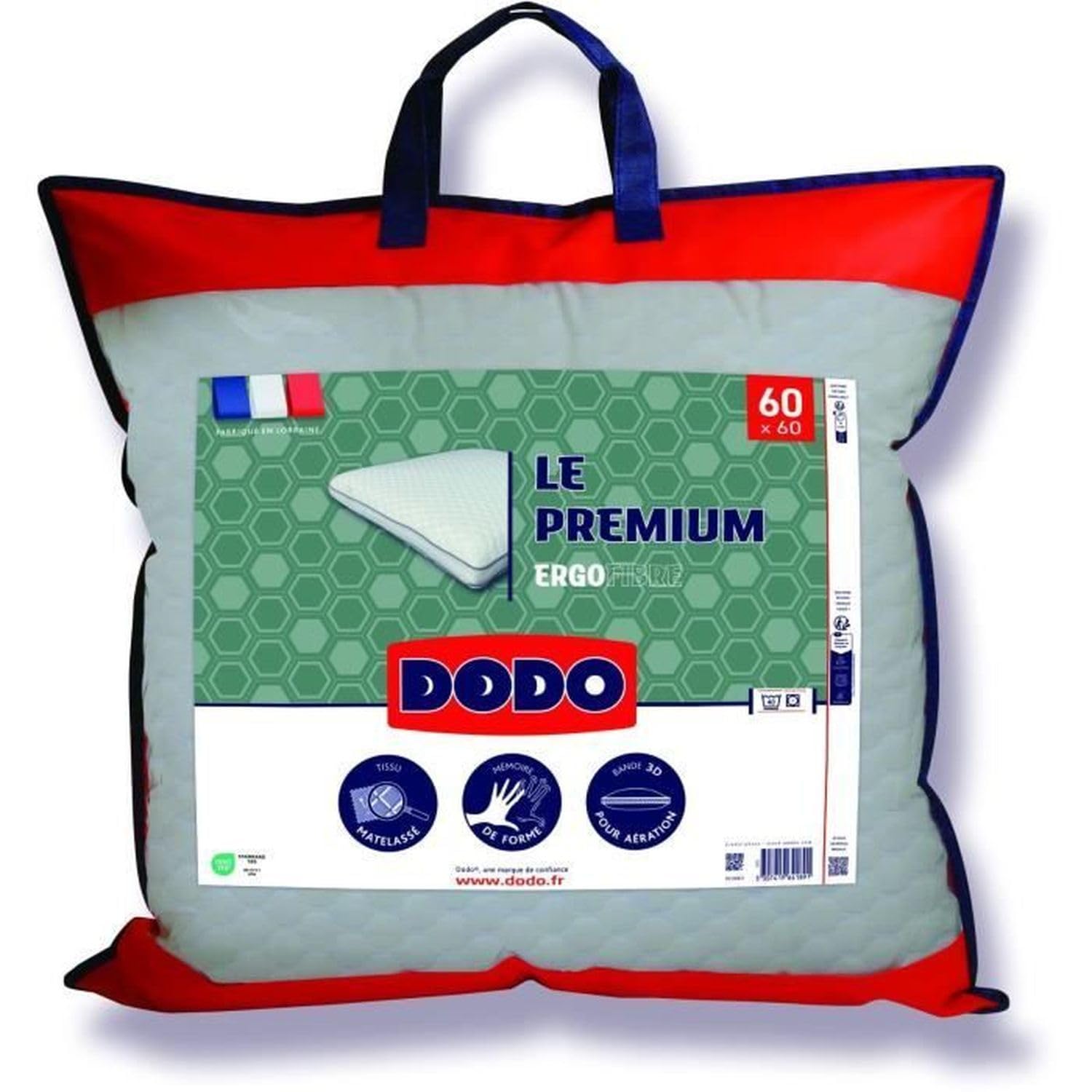 Housse De Protection D'Oreiller Imperméable 80x100 Cm - Molleton Coton Et Polyuréthane Micro-respirant - Made In France