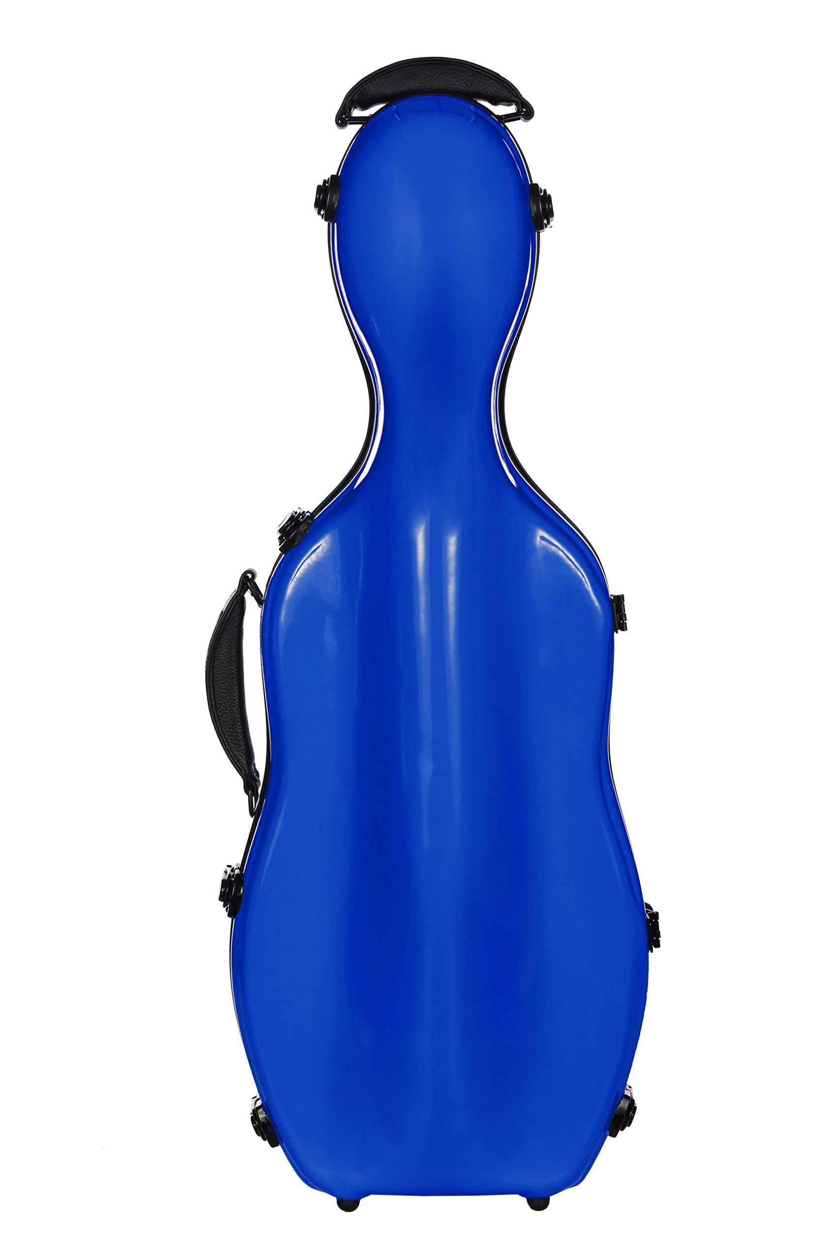 M-Case Custodia per Viola Fiberglass 38-43 Ultra Light blu royal borsa musicale