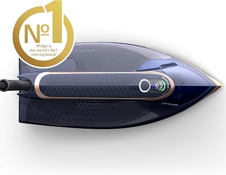 Philips Azur 8000 Series Steam Iron, 3000W, 260g Boost, No Burns