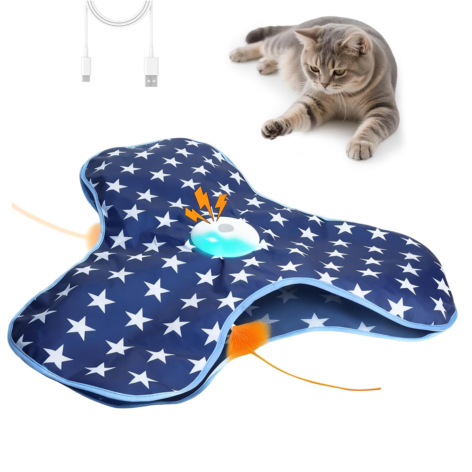 Interactifs Pour Chats à Leurres Cachés en Mouvement