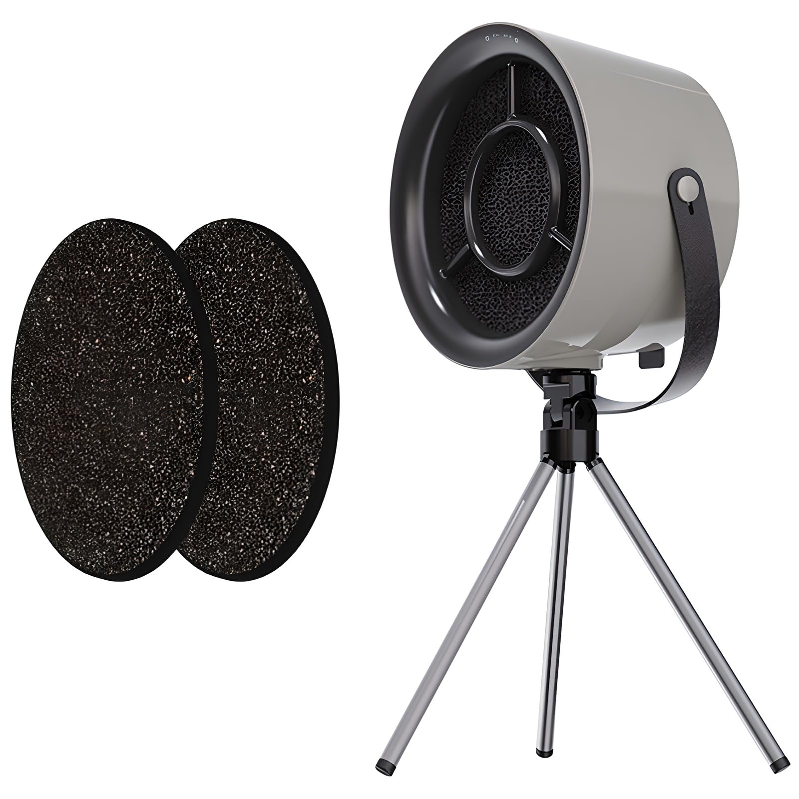 Mini hotte portable contre la fumée de maison avec double filtre coton