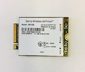(未使用･未開封品)Sierra Wireless AirPrime EM7330 M.2 4G, LTE, 3G, GSM, HSPA+ WCDMA対応 WWAN ワイヤレスWANモジュール (技適あり、DOCOMO MVNO sim専用) Sierra Wireless AirPrime EM7330 M.2 4G, LTE, 3G, GSM, HSPA+