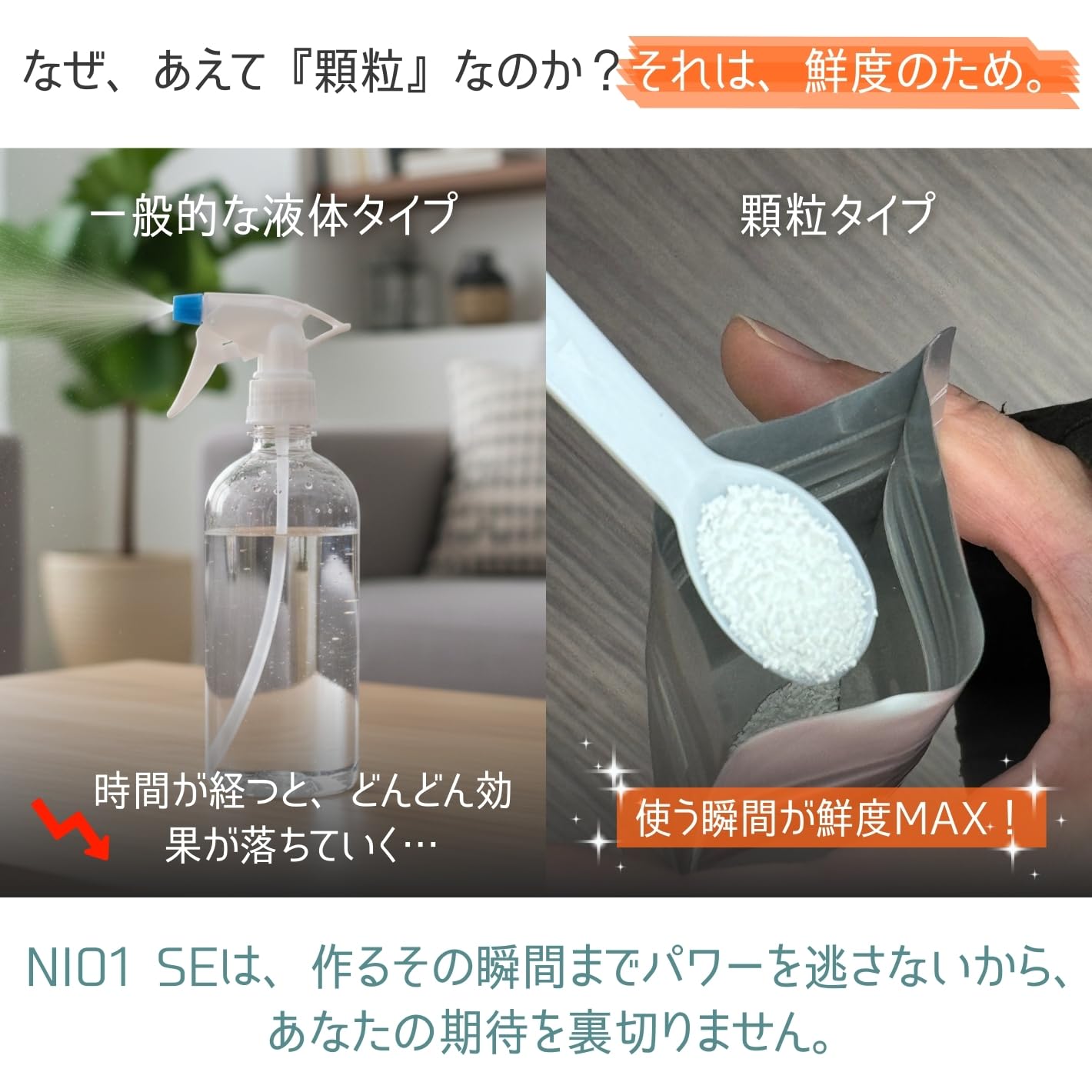 Amazon | Nio1 SE (ニオワン) 車 消臭剤 強力 除菌支援 【水で溶かして