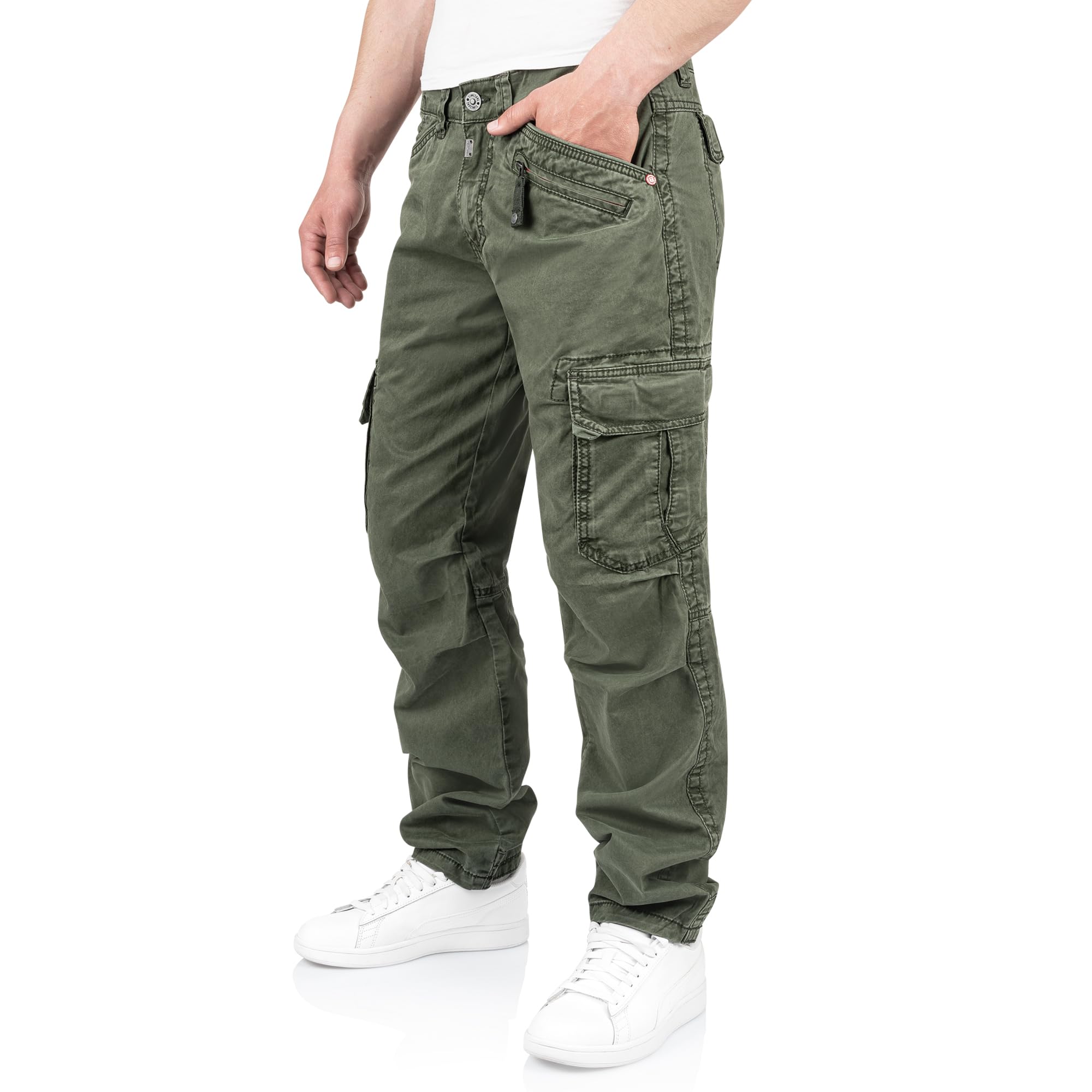 Timezone Regular BenTZ Herren Cargojeans Cargohose stylisch, Verschiedene Waschungen