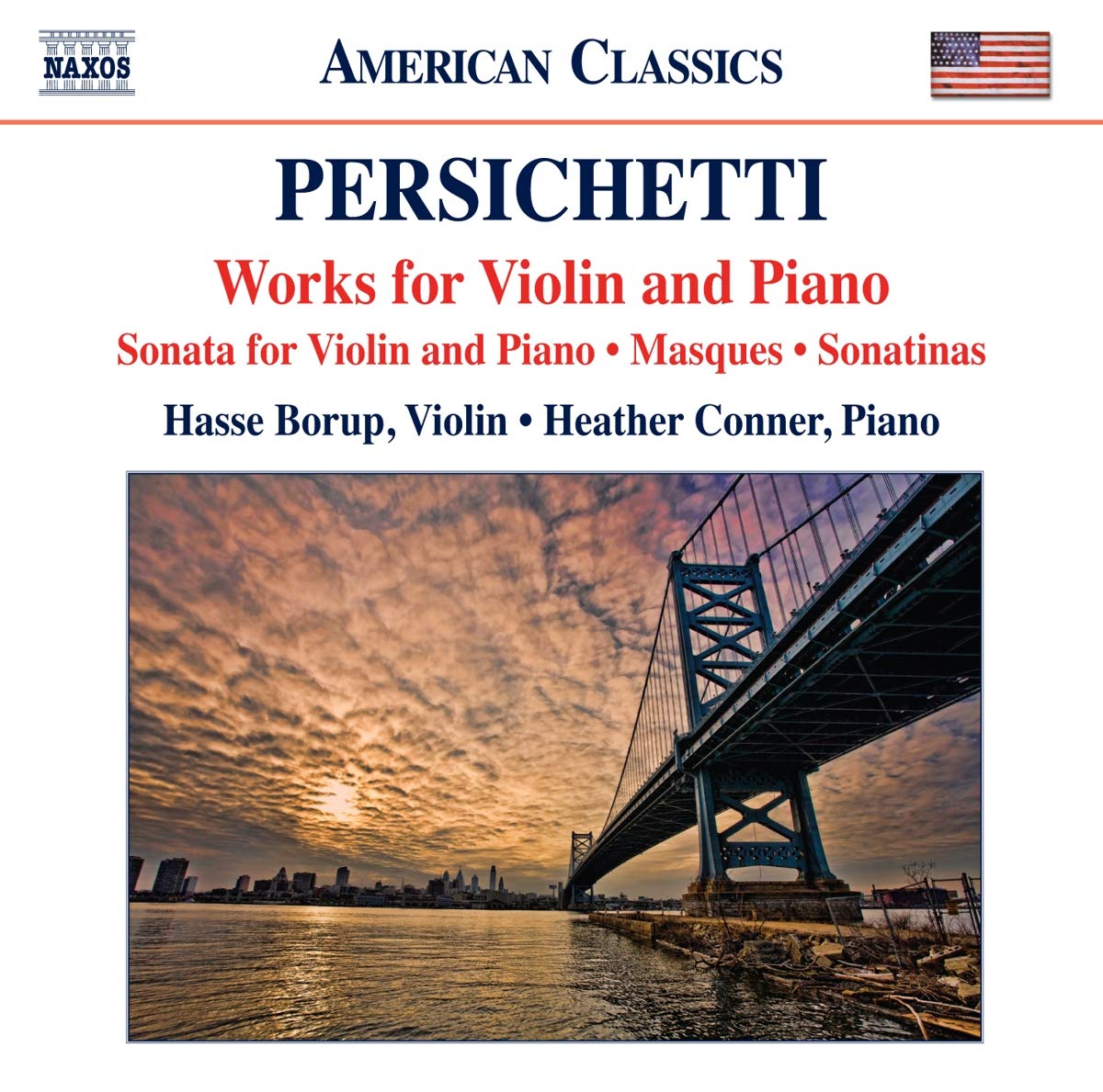 8559725 Hasse Borup:heather Conner Persichetti: Works For Violin and Piano CD