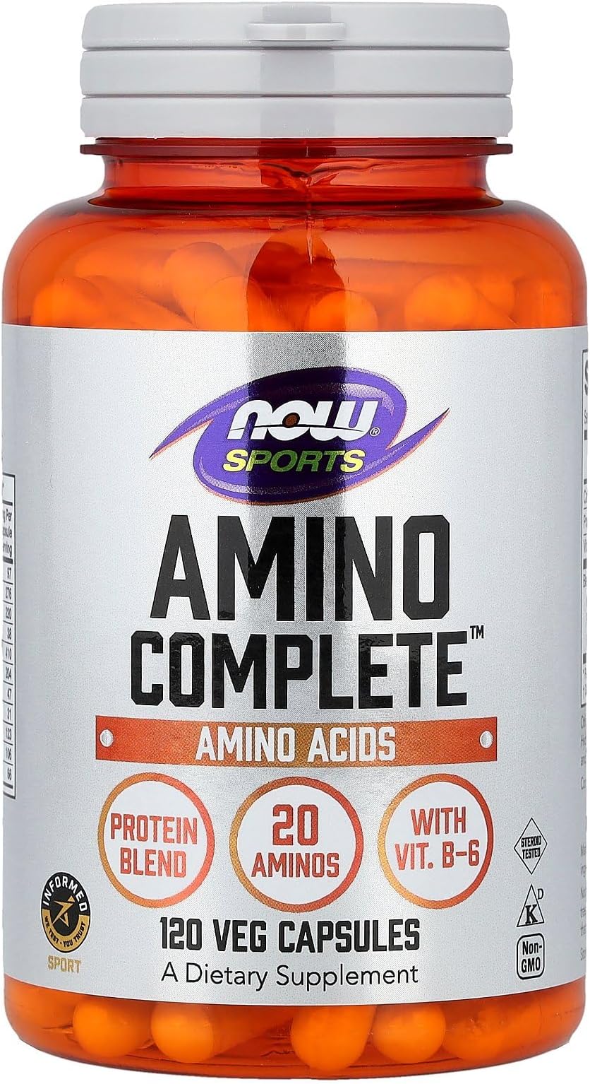 NOW Foods Sports, Amino Complete, 120 Veg Capsules
