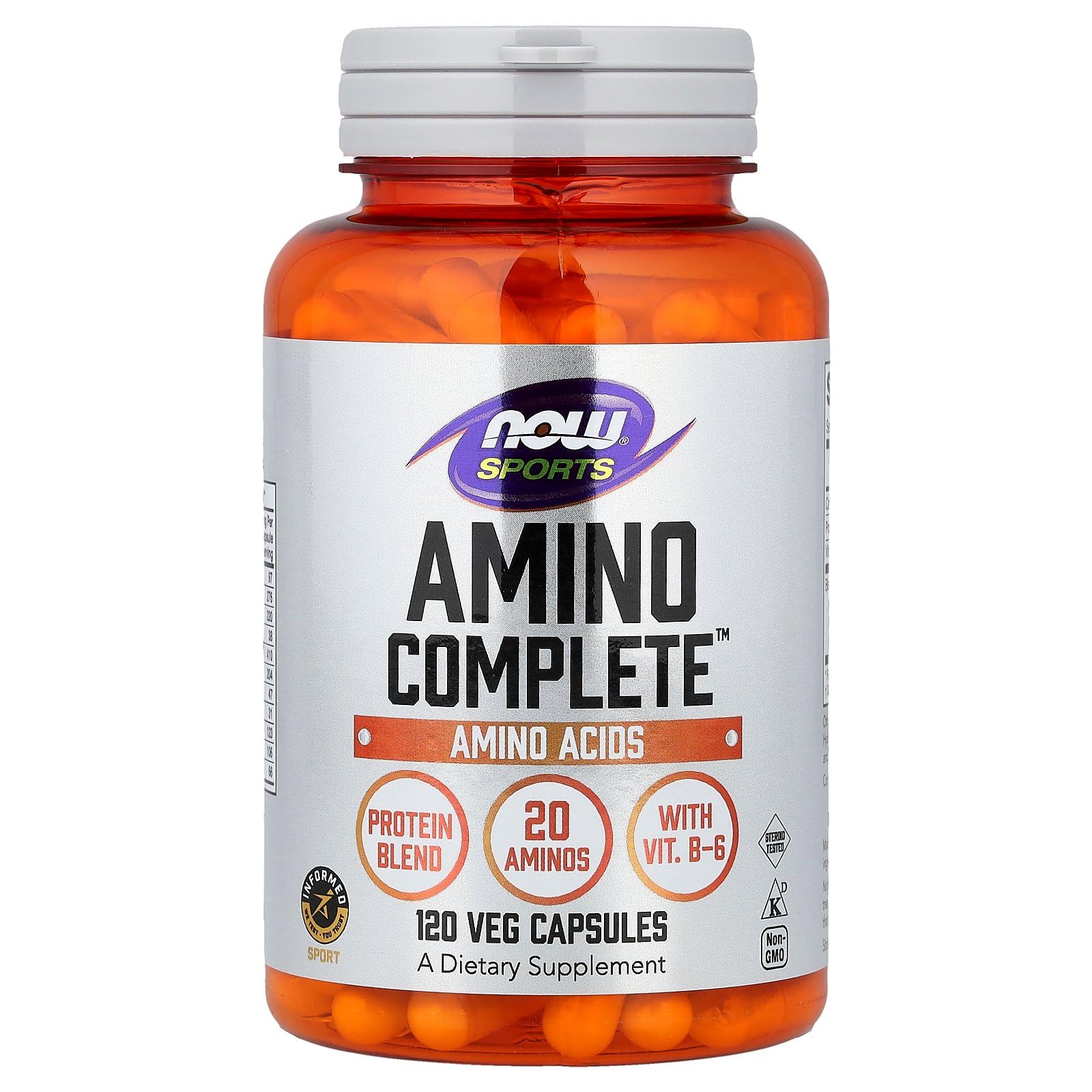 NOW Foods Sports, Amino Complete™, 120 Veg Capsules