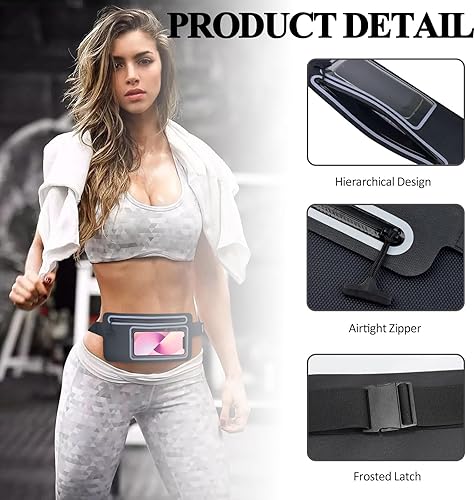 Miniatura 8 de Riñonera impermeable Dry Bags, Negro -, 01-con ventana transparente