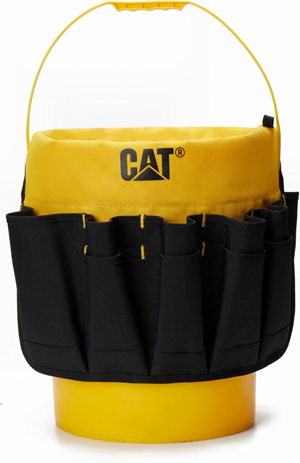 Caterpillar Bucket Tool Organizer, 5 Gallon Organizer, Tool Storage, Bucket Tool Caddy Organization for Garden, cat Tool Bag, Caterpillar Tools