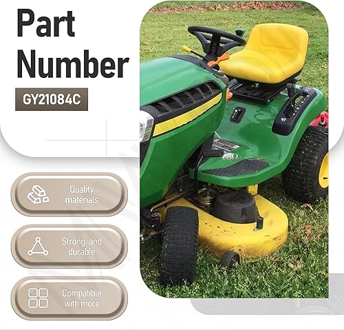 Miniatura 4 de GY21084C GY21773 GY21084 GX22456 Escudo LH/RH con tornillos compatibles con tractores John D-eere 107S, D100, D105, D110, D120, D125, D130 Series