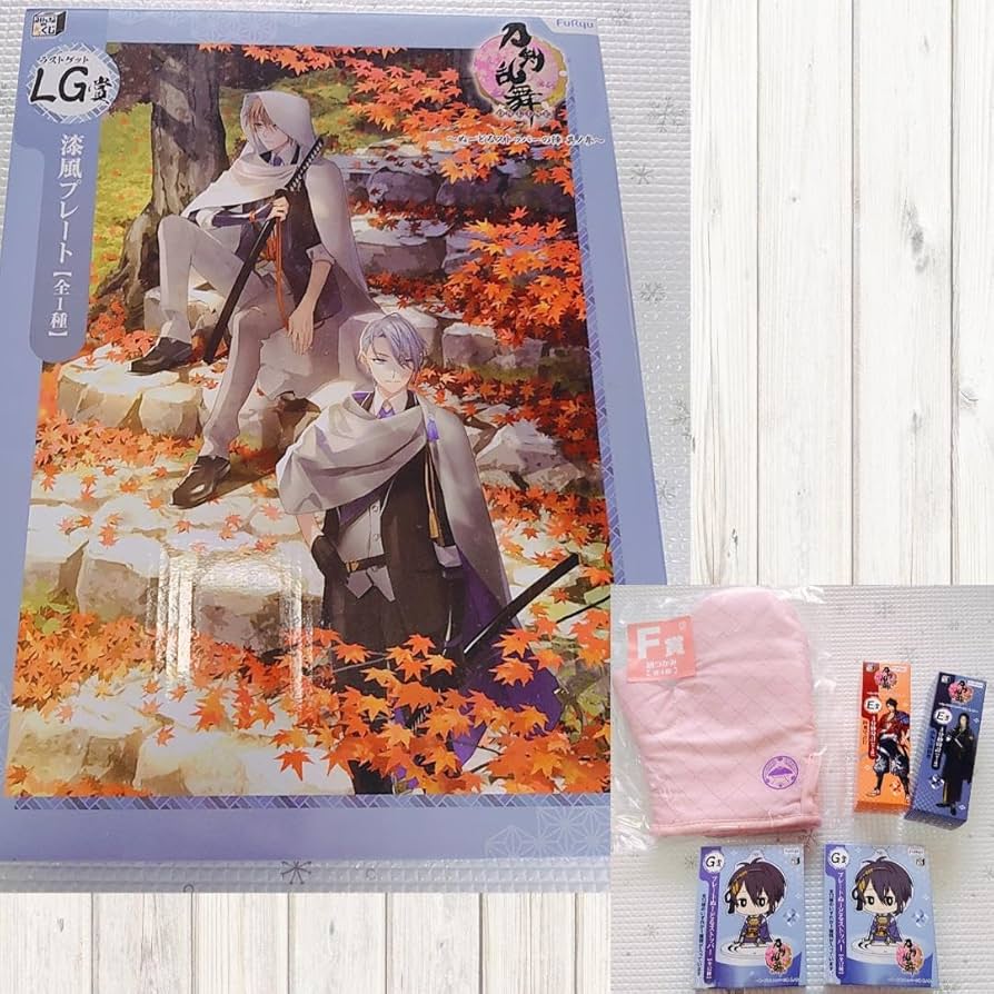 みんなのくじ 刀剣乱舞 ラストゲット賞 漆風プレート Amazon.co.jp: 刀剣乱舞 漆風プレート（みんなのくじ LG賞