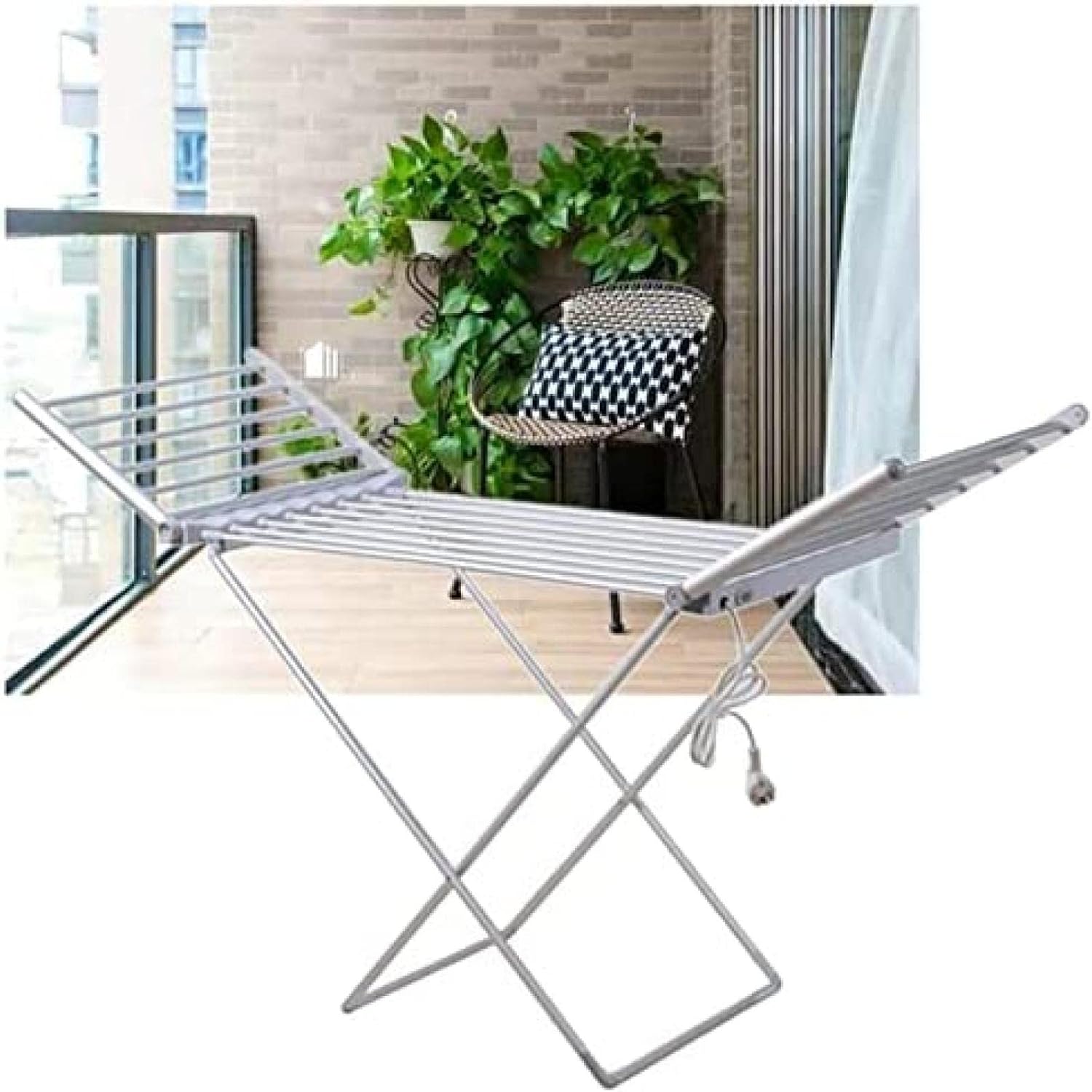 Clothes Horse Clothes AirerClothes Horse Clothes AirerElectric Clothes Dryer 230w Electric Heated Clothes Dryer Rack Folding Winged Clothes Airer Energy-Efficient Laundry