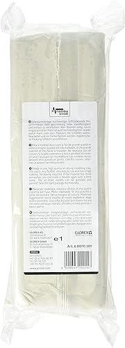 Miniatura 3 de Glorex 68070237 Keramiplast - Arcilla para modelar compuesta, 35.20 oz, marrón, blanco, 88.18 oz