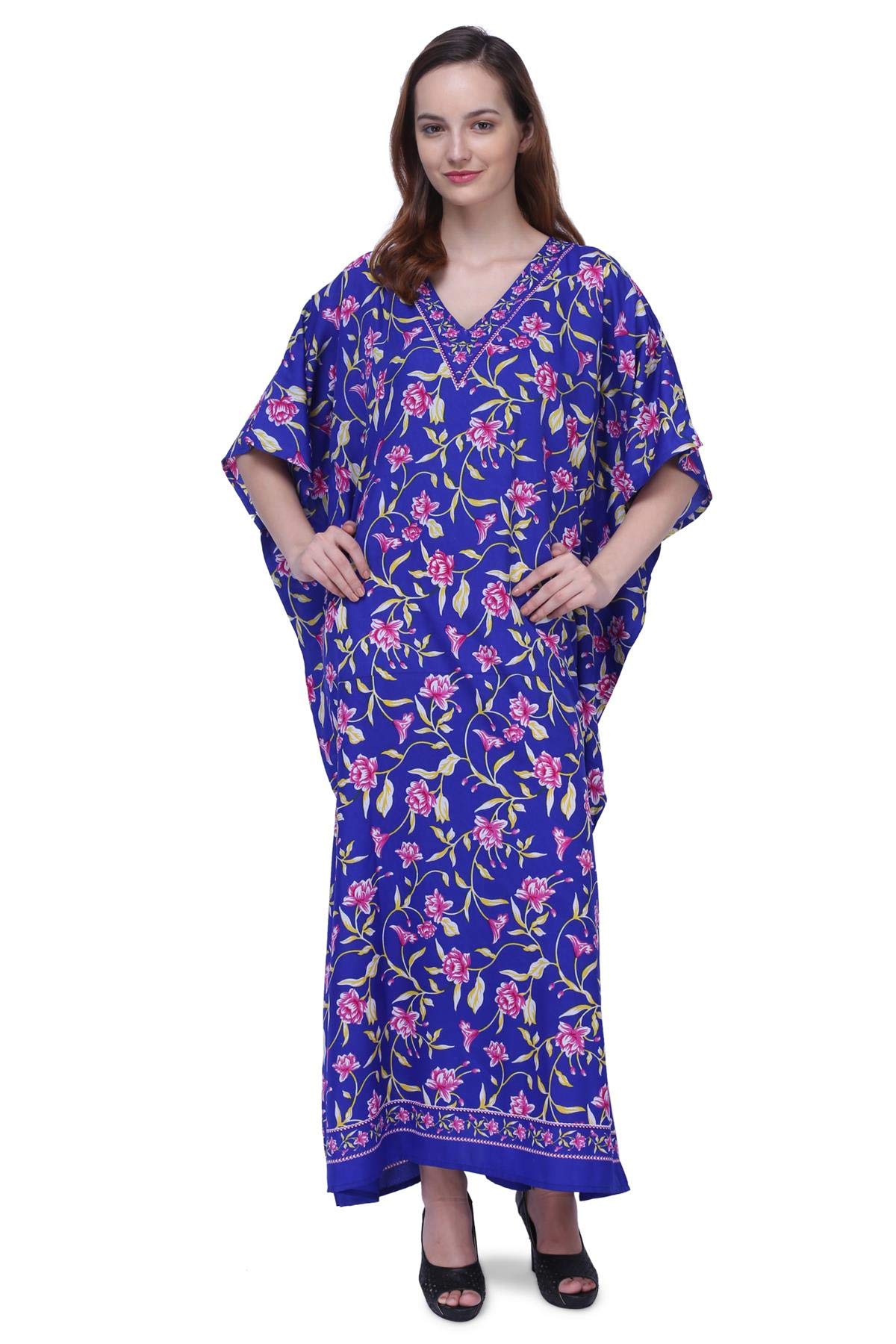Kaftan Dress - Caftans for Women - Women's Caftans Long Maxi Style Dresses One Size [151]