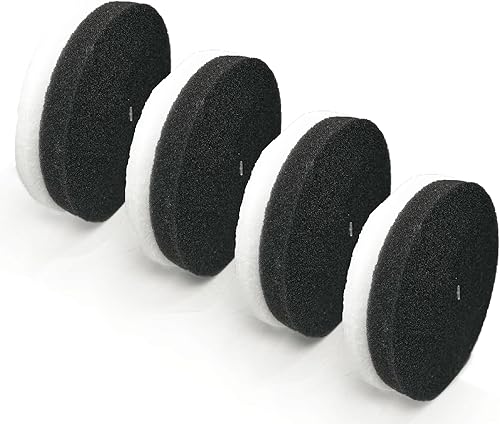 Nispira E0106 Filtro de repuesto para aspiradora vertical Eureka NEU100 NEU10AE serie pre-motor espuma 4 paquetes