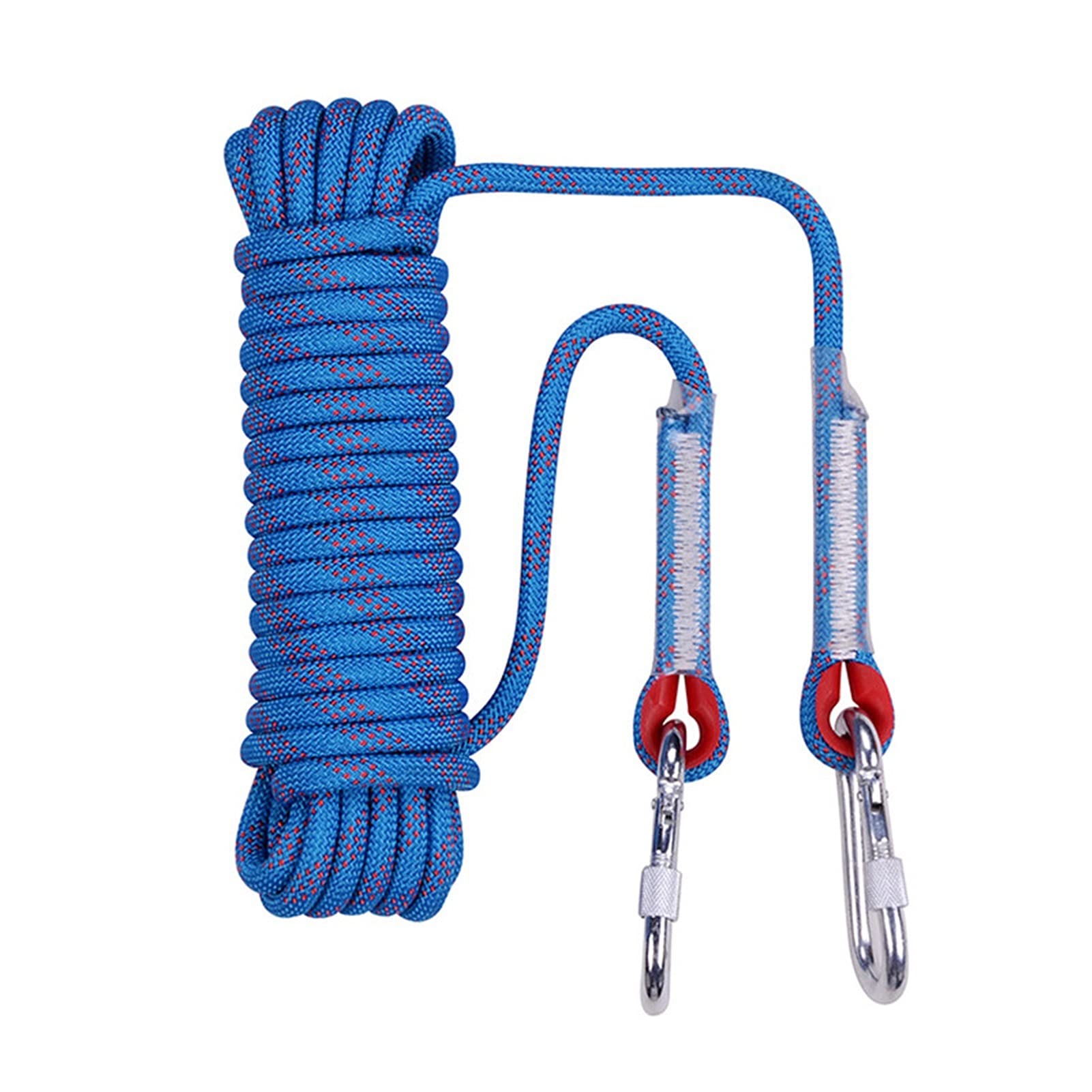 Paracord,Kletterseil,Climbing Rope 10mm x 10m 20m 30m 50m Rock Klettern Seil Outdoor Camping Ausrüstung Gear Wall Hill Survival Feuer Flucht Sicherheit Gestreifte Schnalle Seil