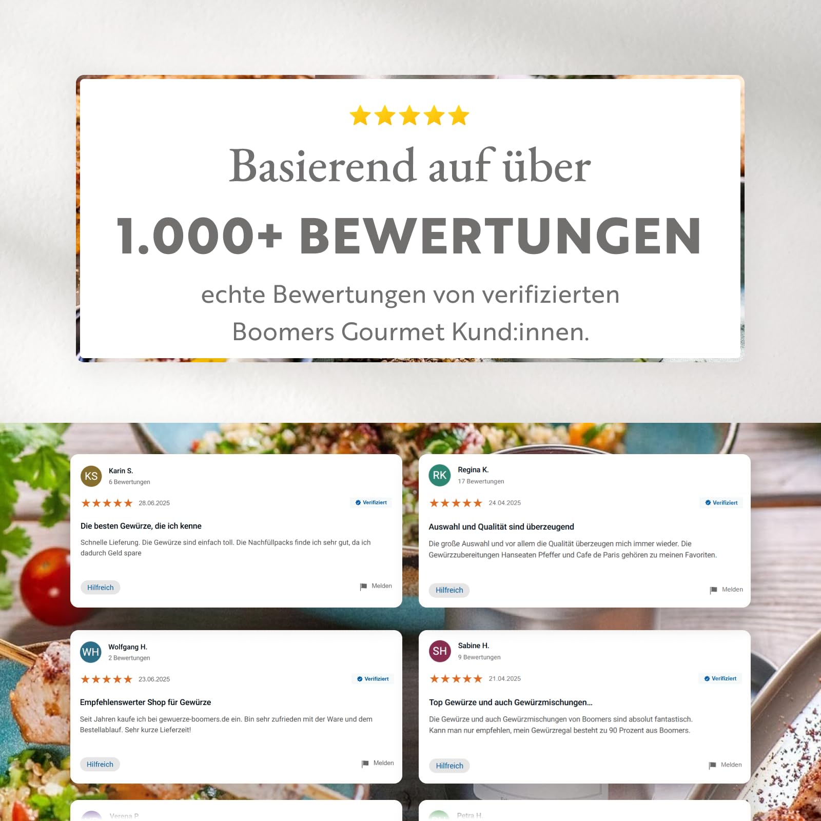 Boomers Gourmet - Bunter Pfeffer ganz – Pfeffermischung aus schwarzen, weißen, grünen und rosa Pfefferkörnern – aromatisch & hochwertig für Mühle und Mörser - Nachfüllpack - 100 g