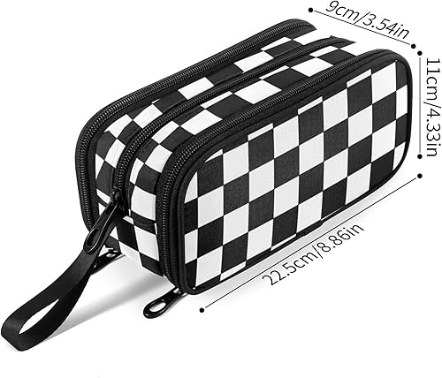 Miniatura 2 de Fustylead Estuche para lápices de gran capacidad, organizador de maquillaje multiusos para oficina, universidad, escuela, senderismo, viajes