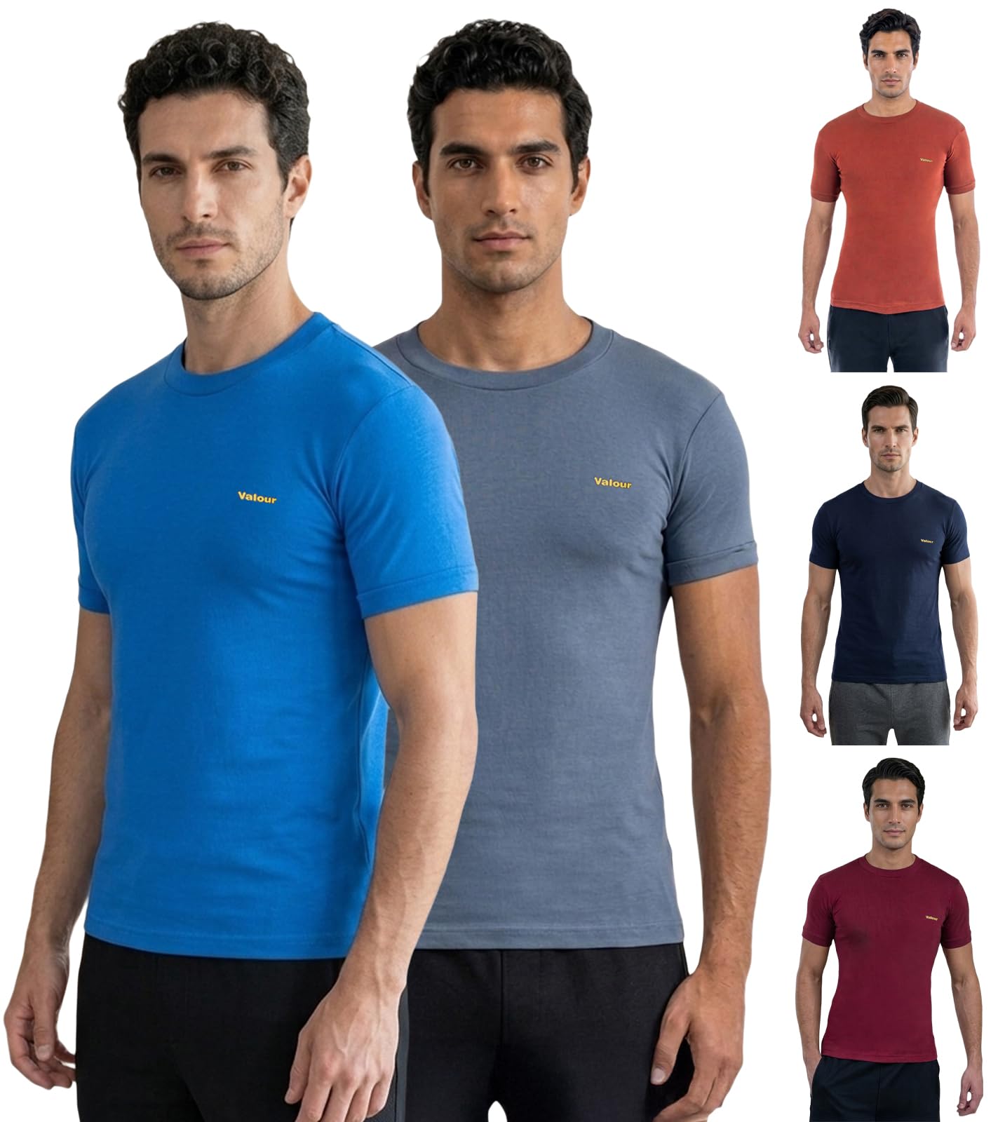lux cozi Men's Cotton Vest (Pack of 5) (Color & Prints May Vary)-picture-38