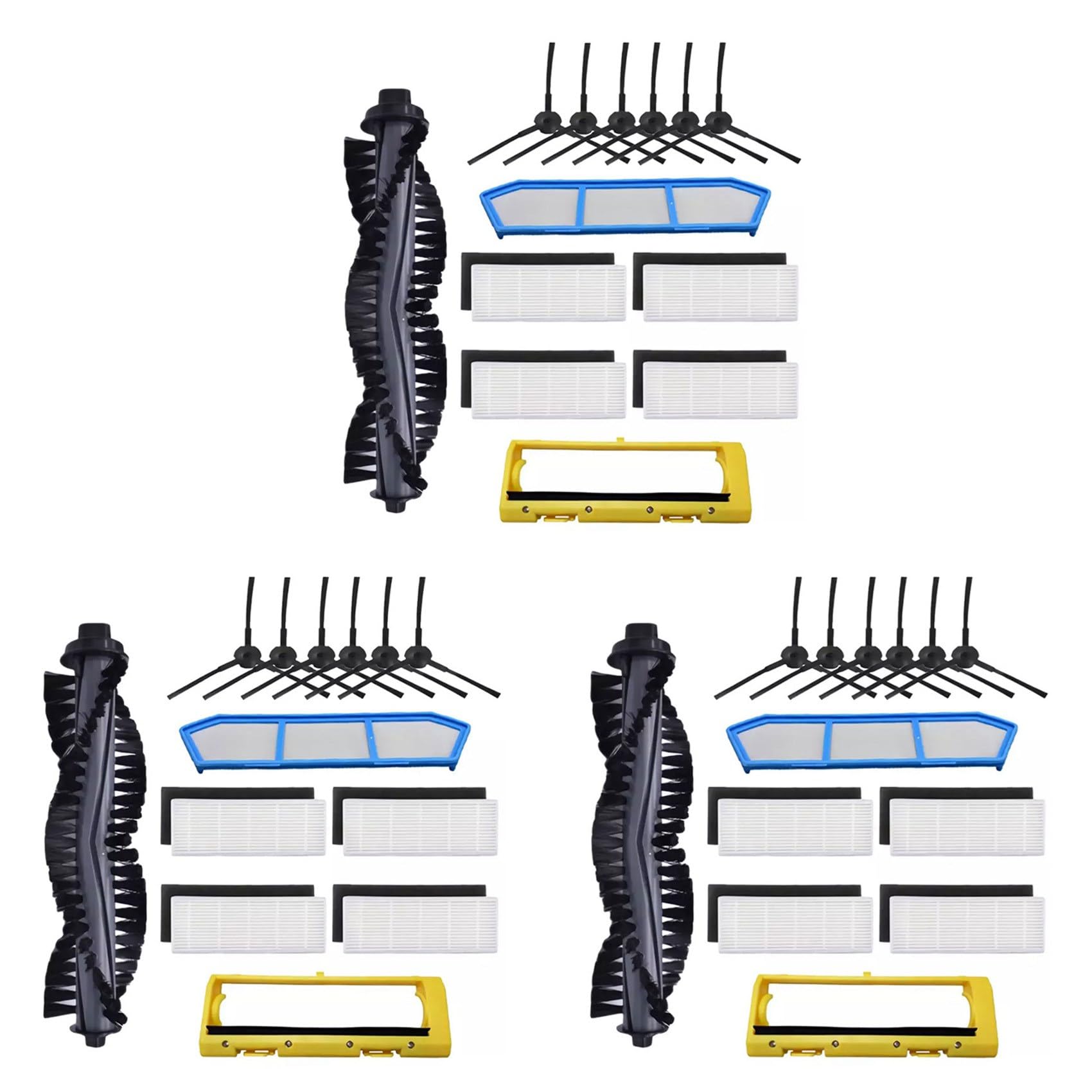 Vjsujehgy 3 Set Replacement Parts for A40 A4S PVCR 0826 0726W Spirit ICE H2O Robot Gutrend Style 220
