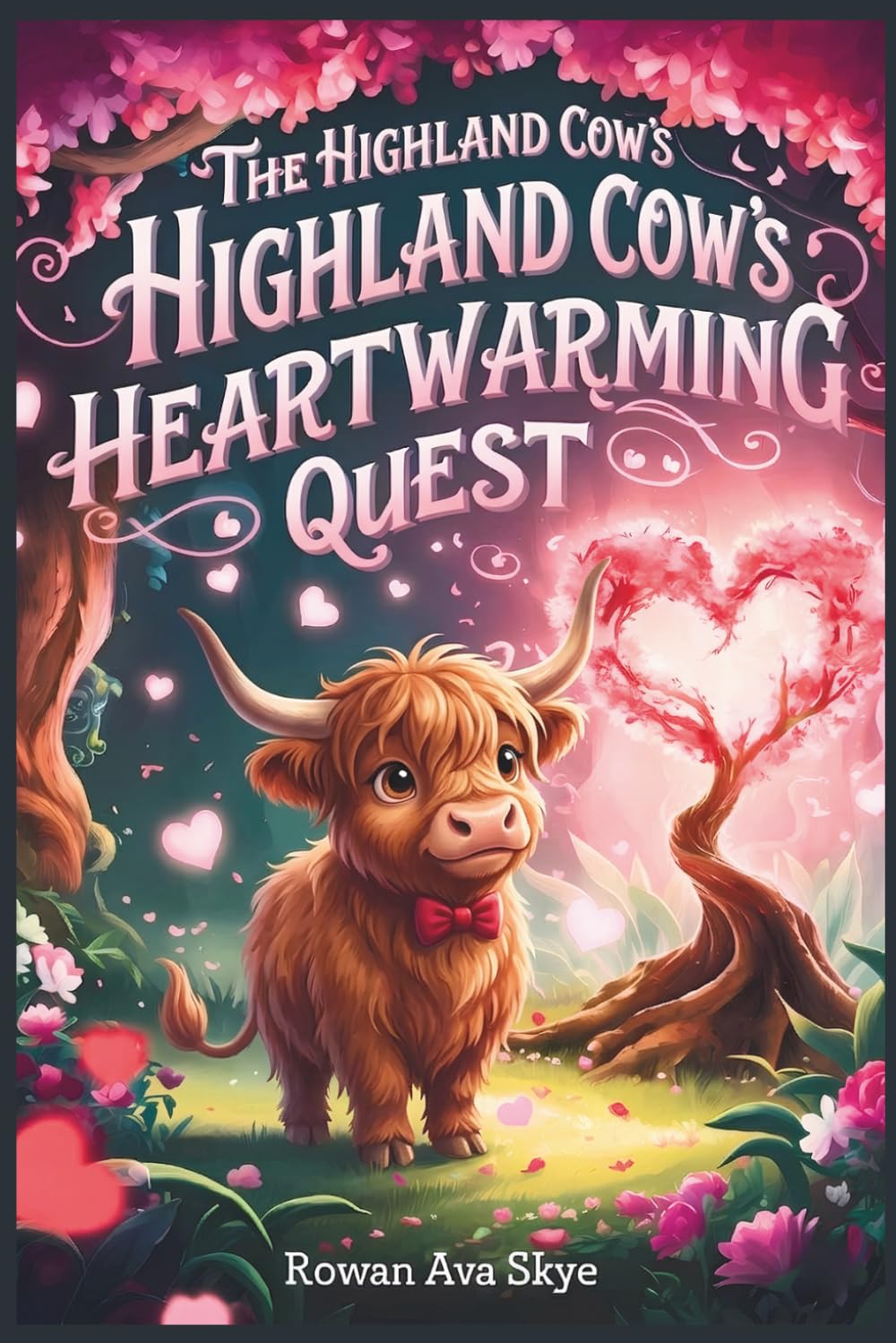The Highland Cow's Heartwarming Quest: A Magical Forest Adventure of Kindness, Courage, and Heart Sparks (Axel the Axolotl's Festive Adventure)