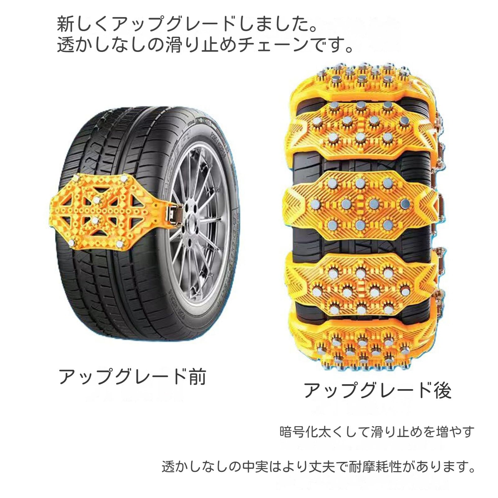 Amazon.co.jp: 2025年 改良式 タイヤチェーン 適用トヨタ ハリアー