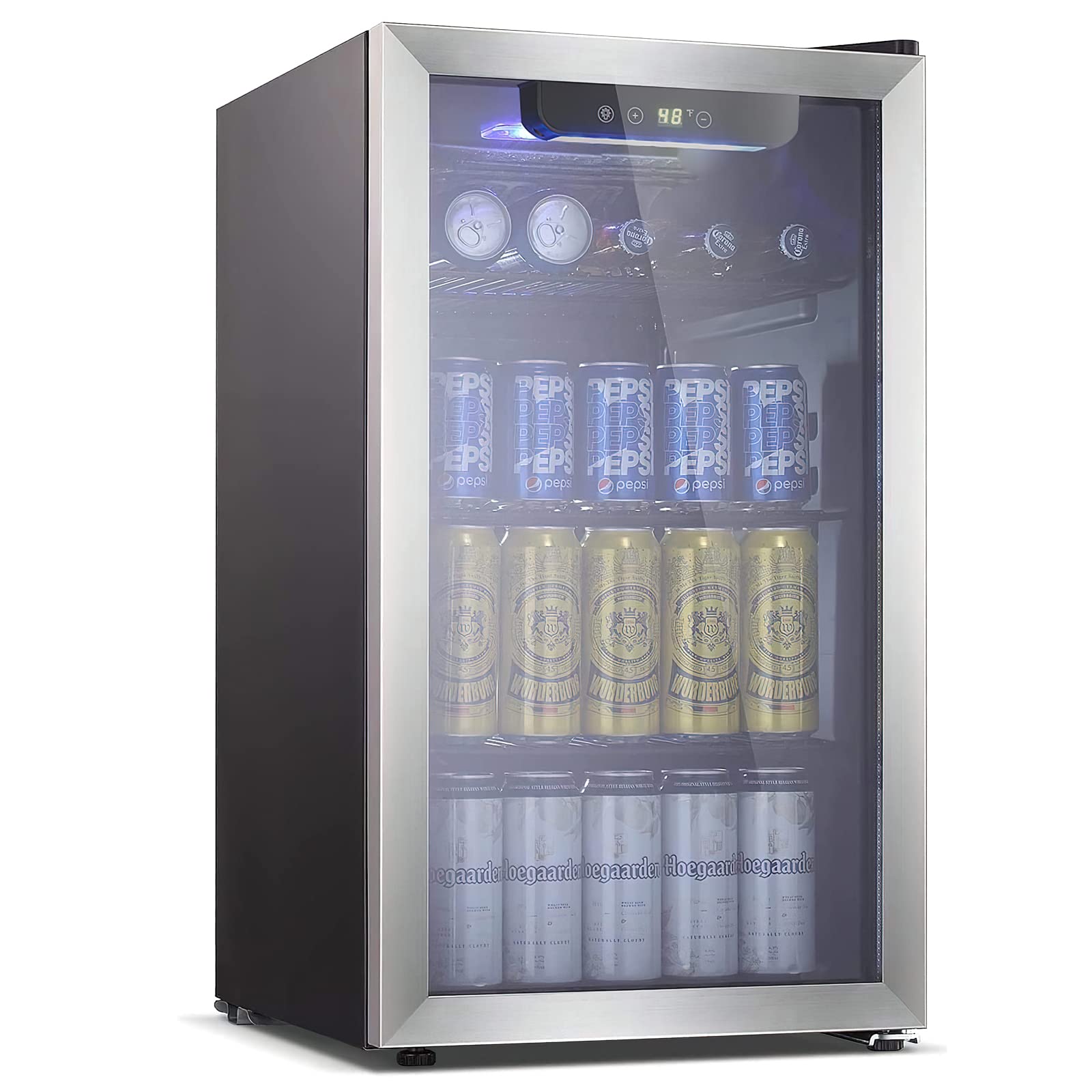 Buy Antarctic Star Wine Cooler, 120 Can Beverage Refrigerators for Soda