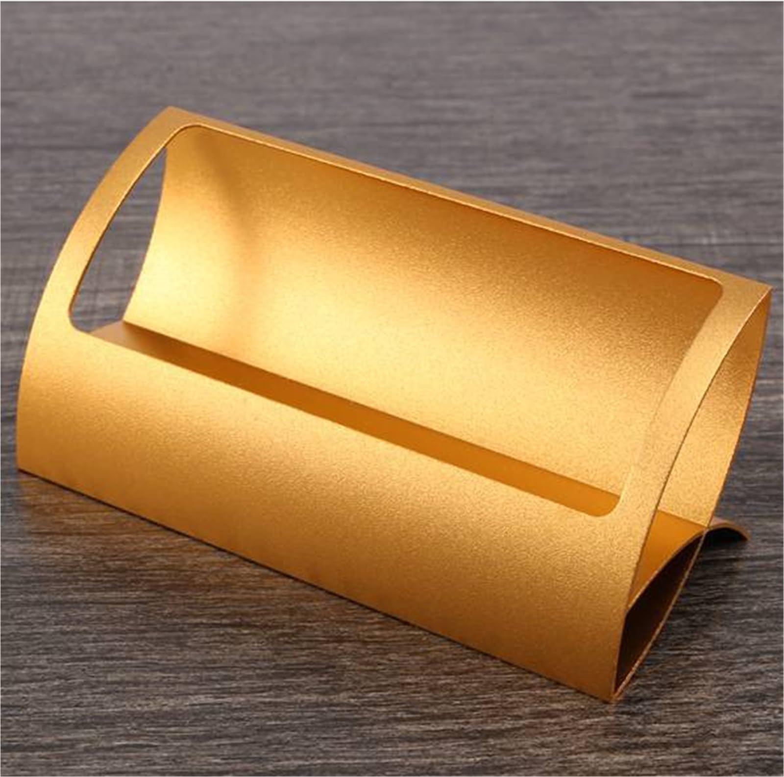 etui na wizytówki, Biurkowy innowacyjny kreatywny wizytownik na wizytówki metalowe wizytowniki wyświetlacz