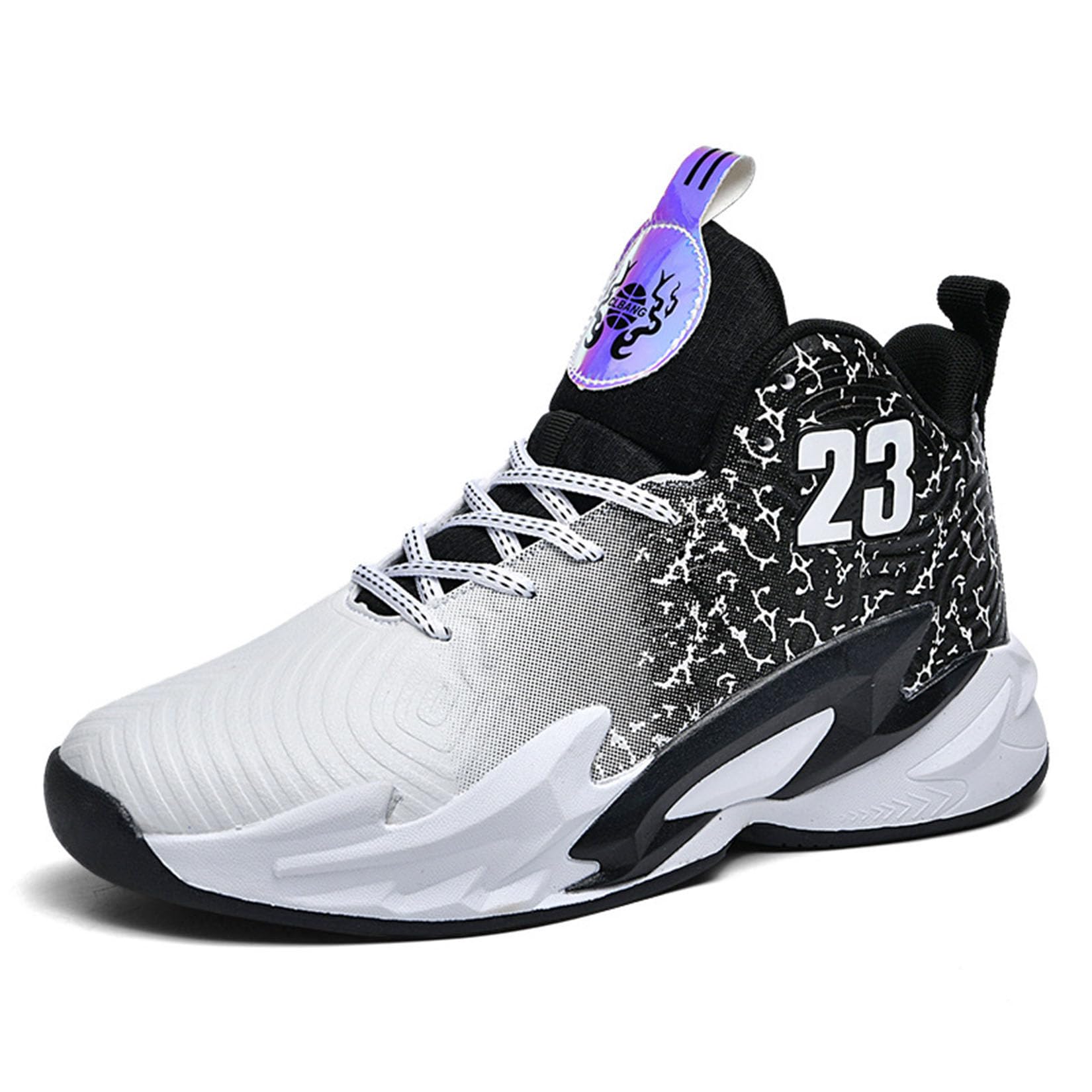 Męskie Codzienne Buty Do Koszykówki I Damskie Lekkie I Oddychające Buty Sportowe(44 EU, Z1)