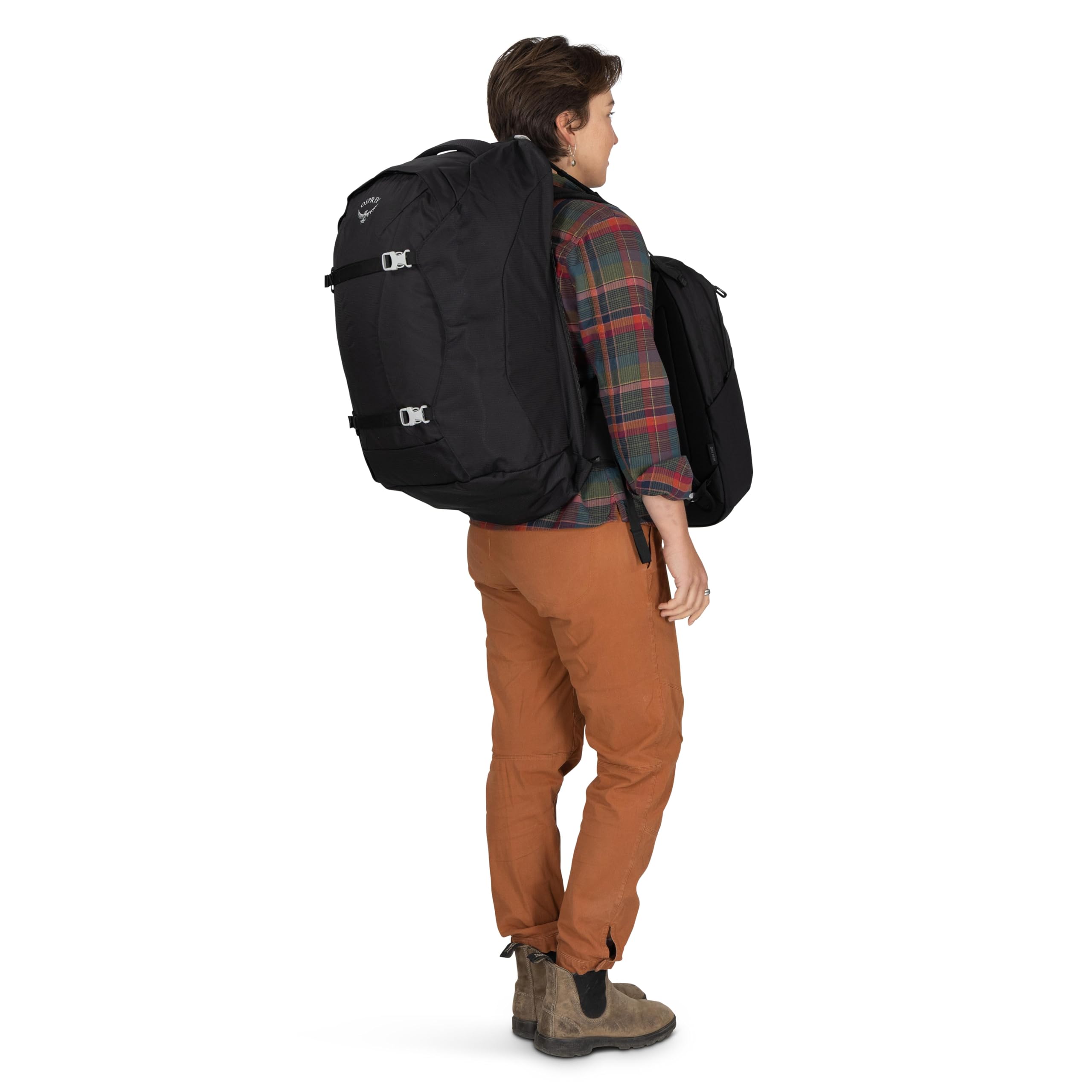 Osprey Fairview Zaino da viaggio donna, 55L, Purple Garnet