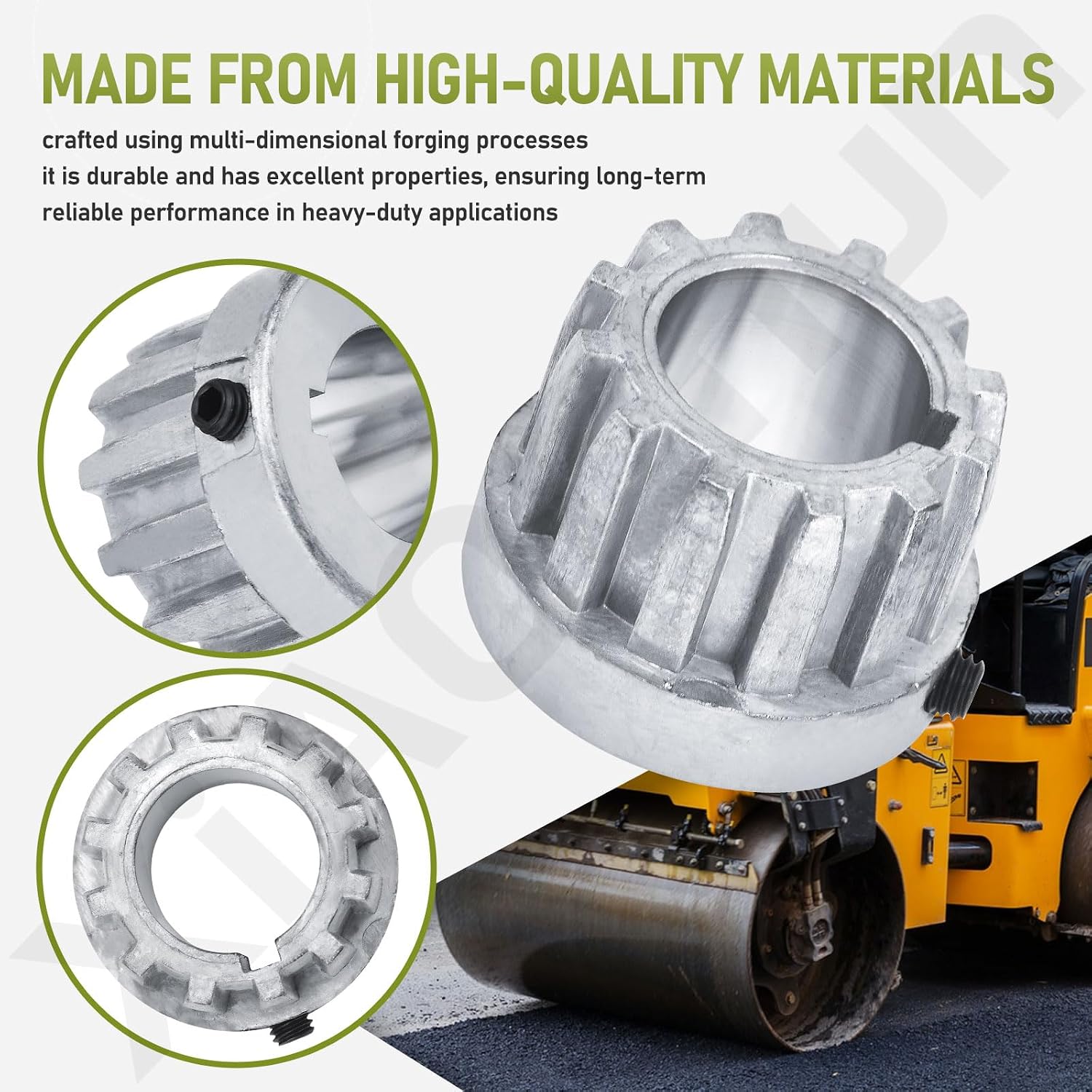 Flexible Coupler Sleeve Kit Compatible with Wacker Neuson | for RD880 RD11 RD12-90 RD16-100 Rollers, Replaces 5000078795 0078795 5000178336