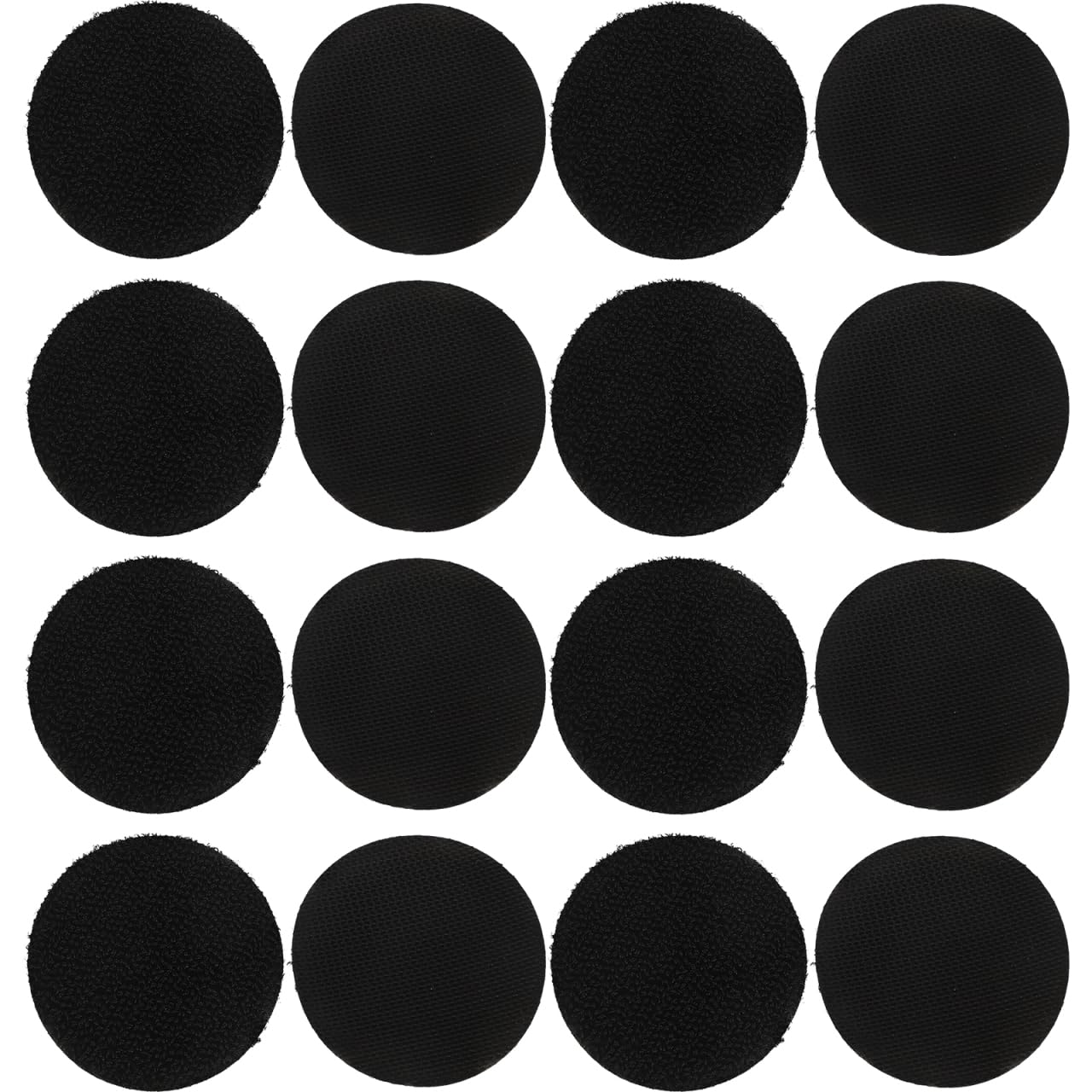 TOBBOMEY Car Mat Fixing Sticker Double Sided Hook and Loop Strips 20 Pairs 50x50mm Adhesive Interlocking Strips for Secure Car Floor Mat and Rug Fastening