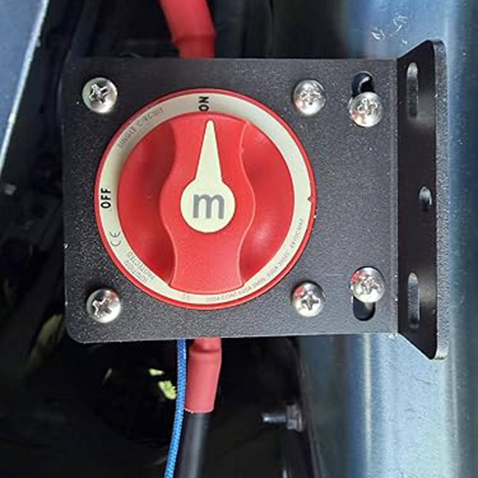 Aislador de desconexión de batería de coche con corte de energía, B