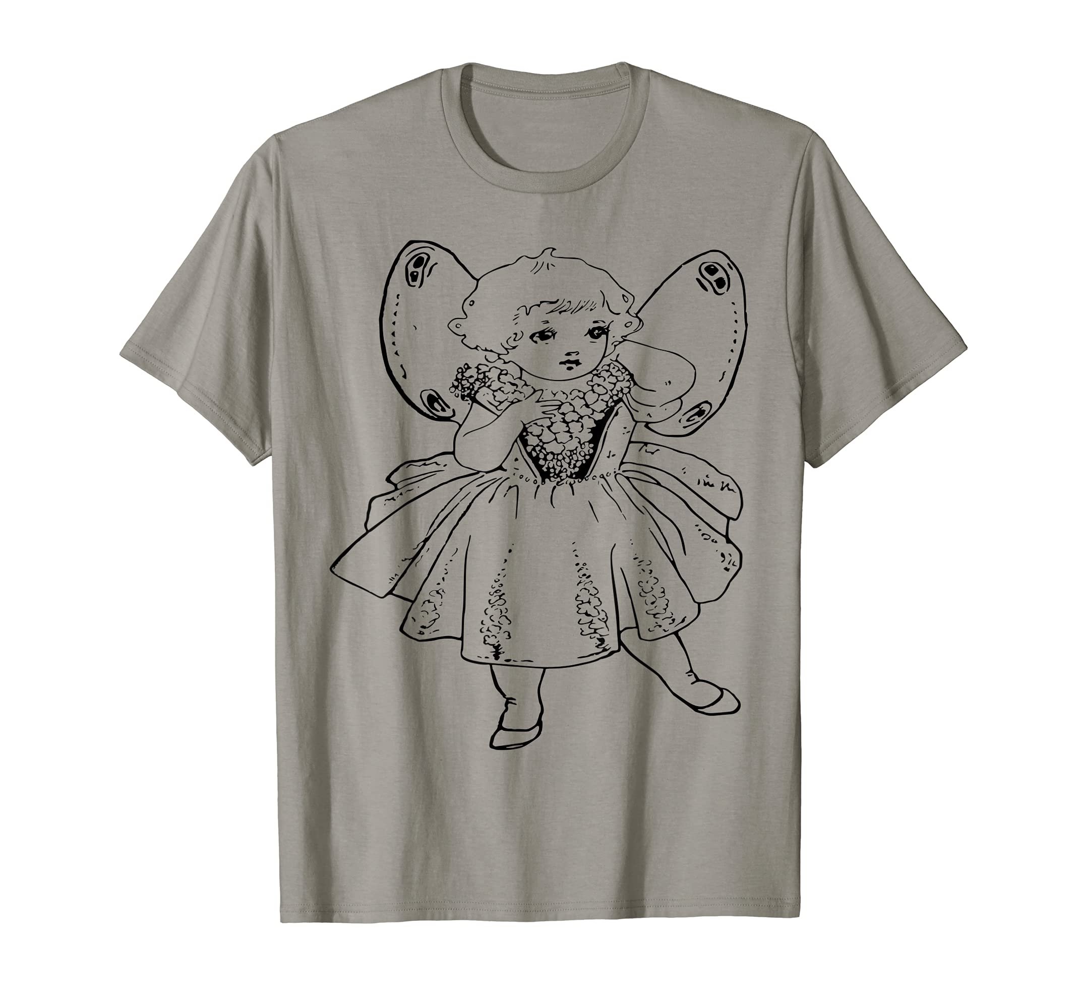 Fairy Doll T-Shirt, Grey