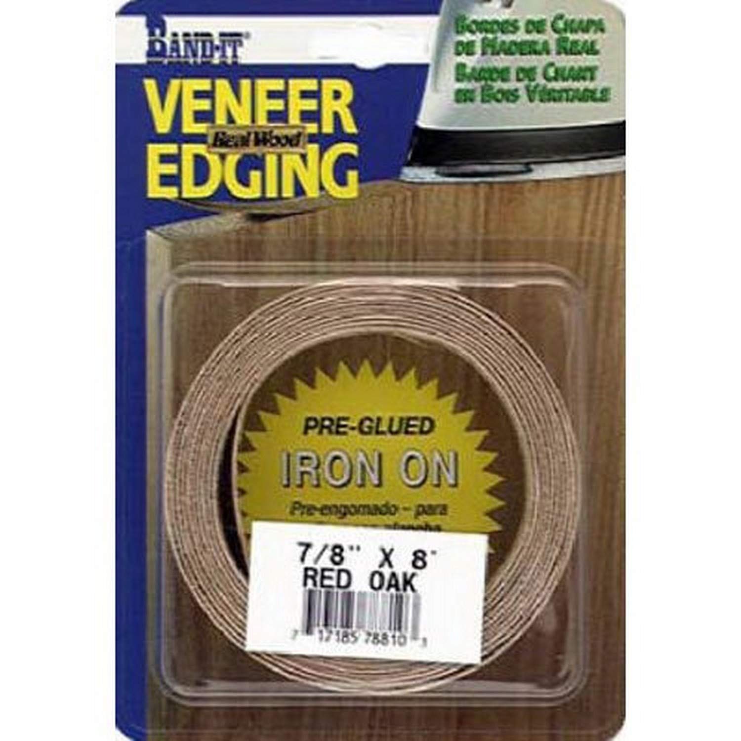 CLOVERDALE 78810 7/8x8 Red Oak Edging, 7/8