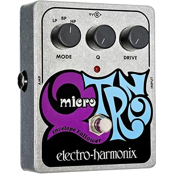 Electro Harmonix Micro Q-Tron Envelope Follower | Smooth envelope filter with a funky wah wah tone!